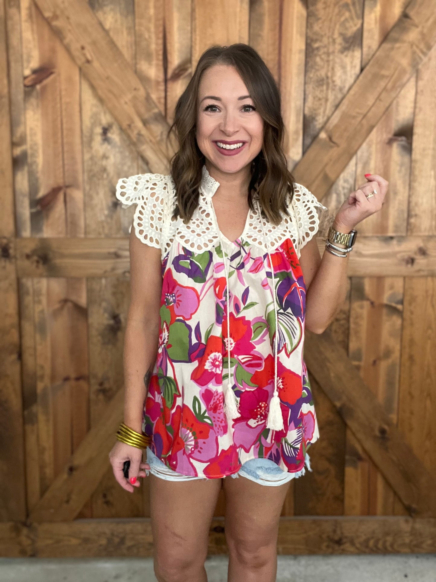 Beautiful Blooms Top