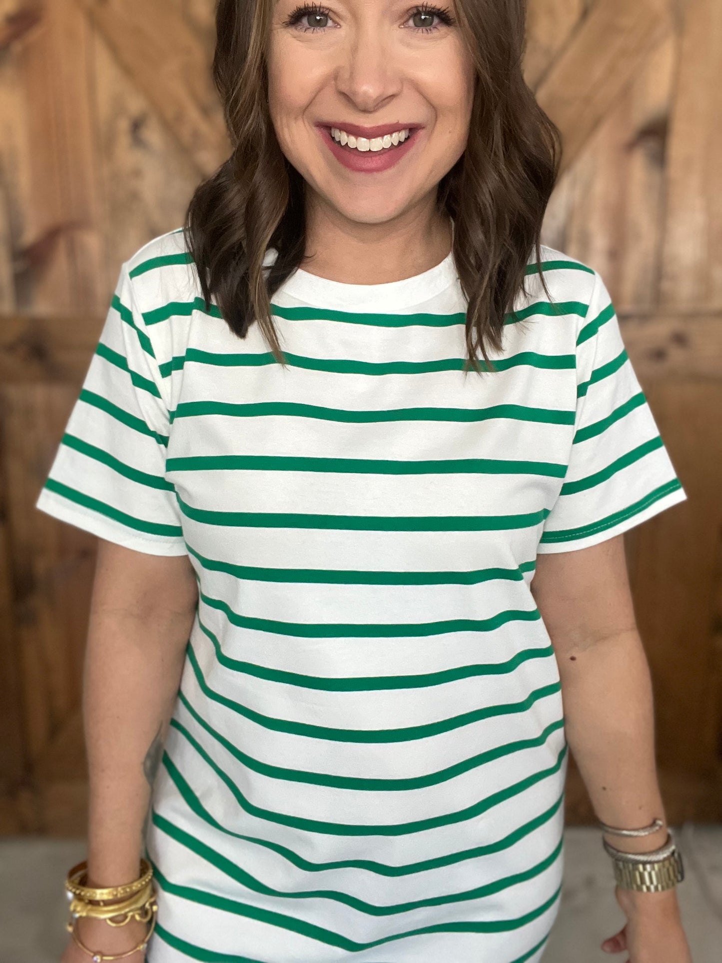 Conga Line Dress - Green