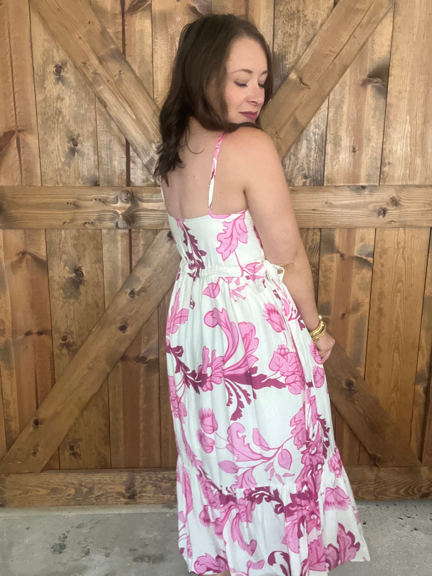 Summer Soiree Dress - Pink