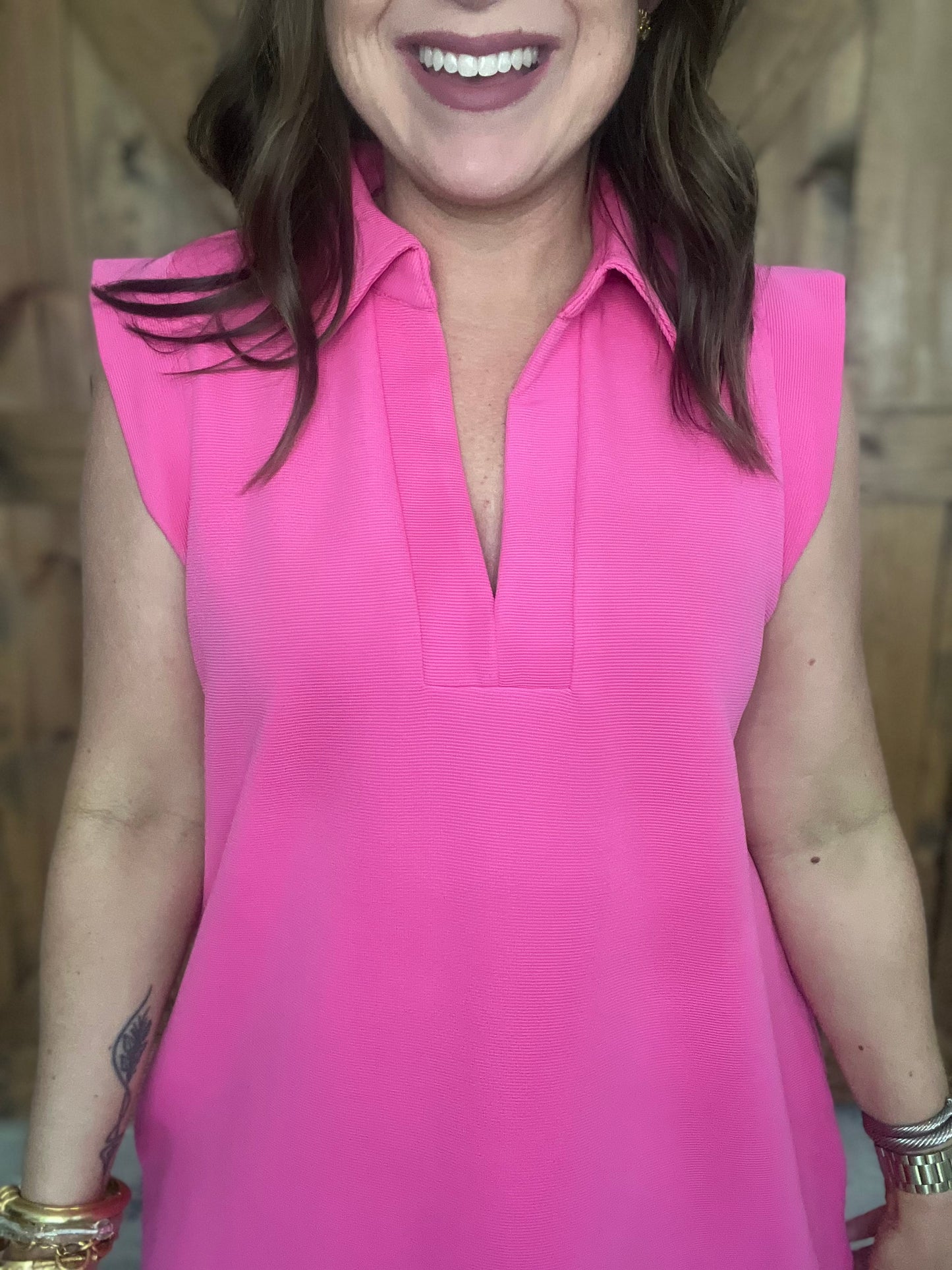 Do It All Dress - Pink