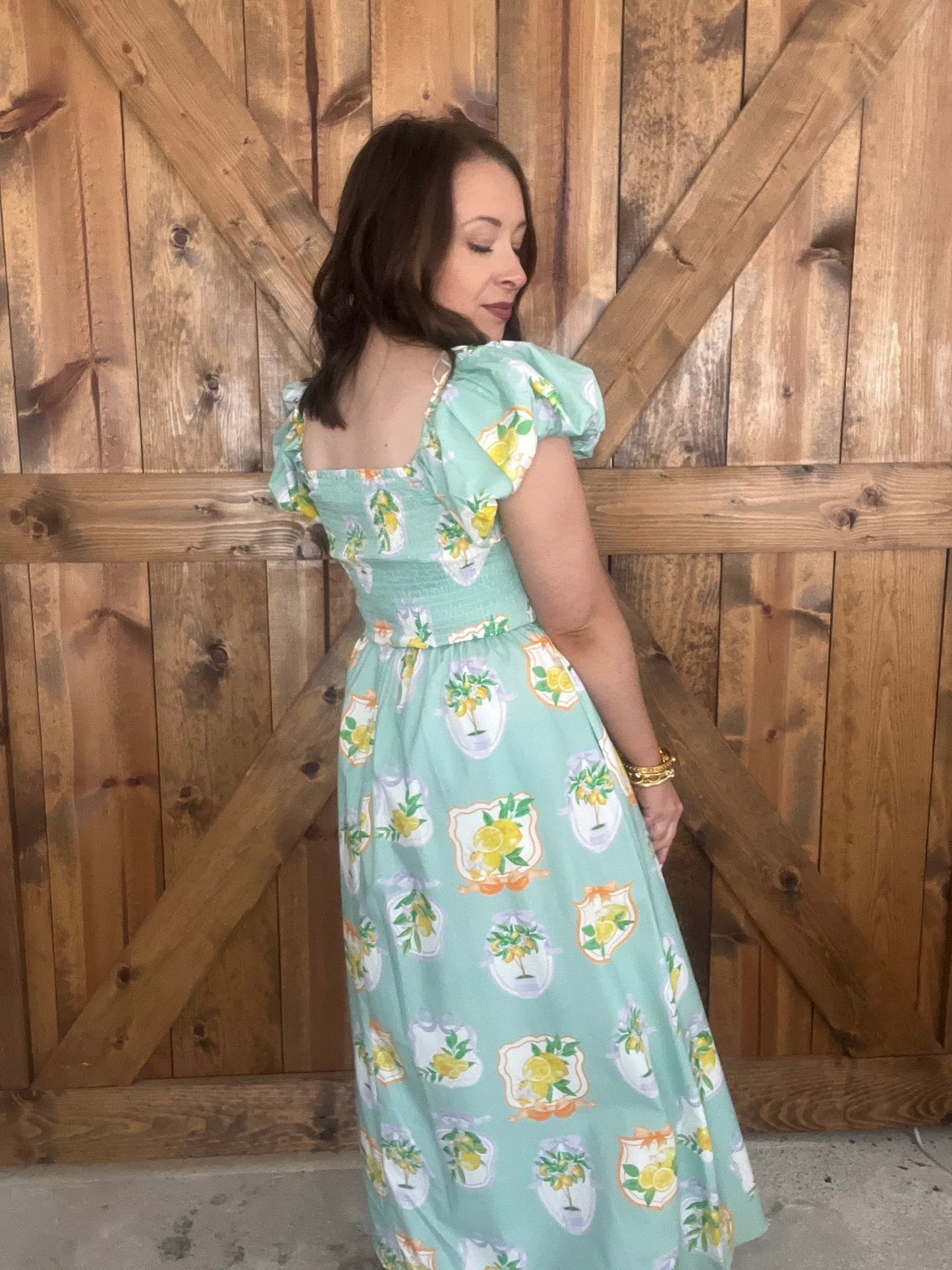 Limoncello Dress - Sage