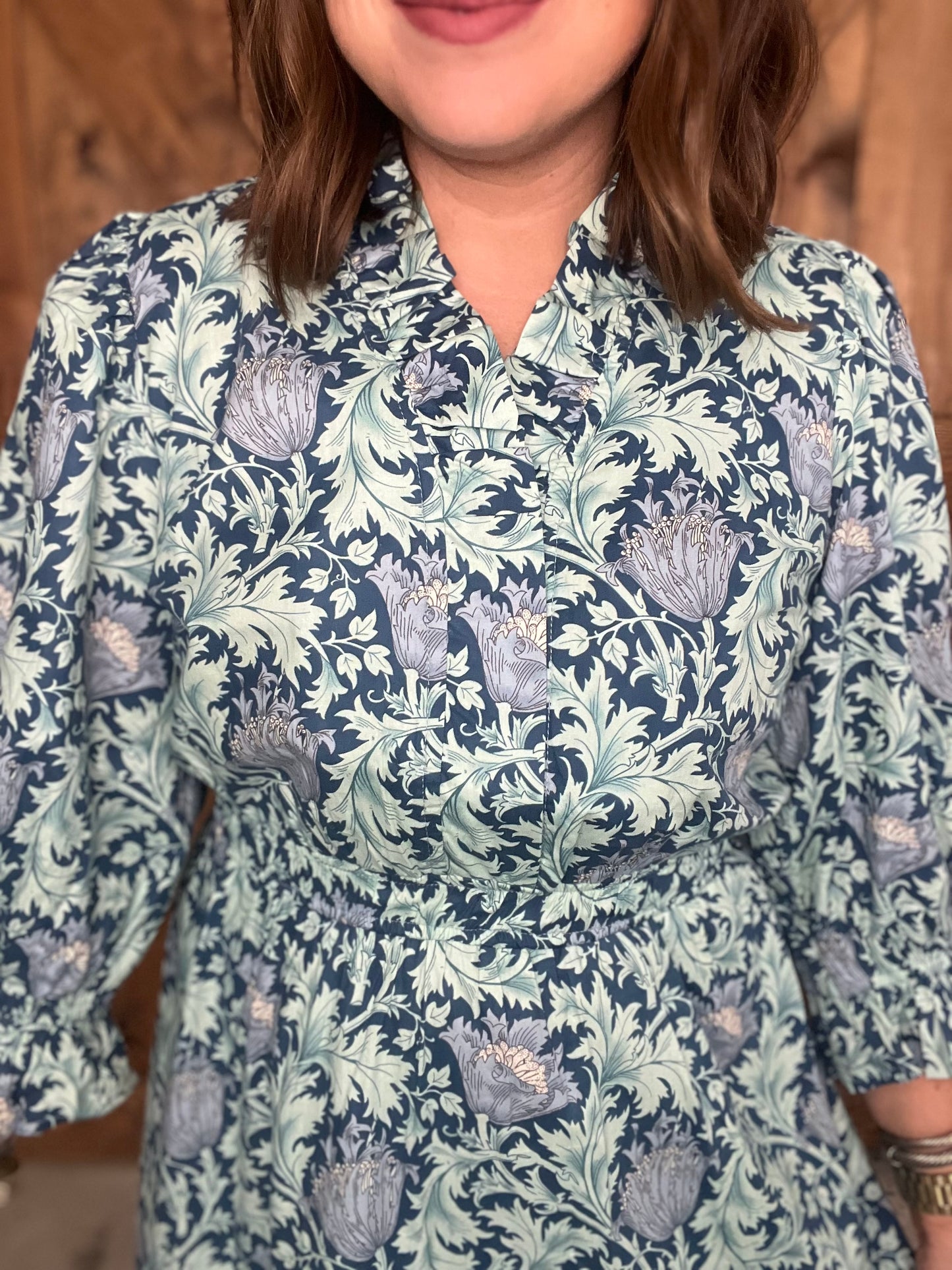 The Waverly Dress - Navy