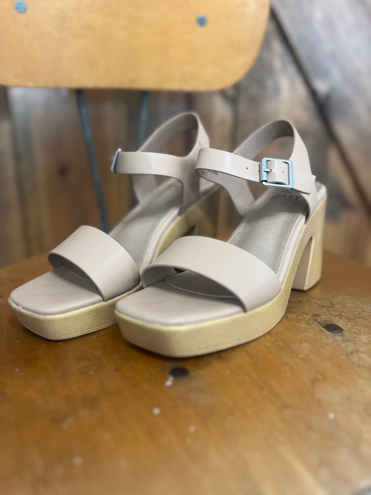 Kelly Platform Block Heel