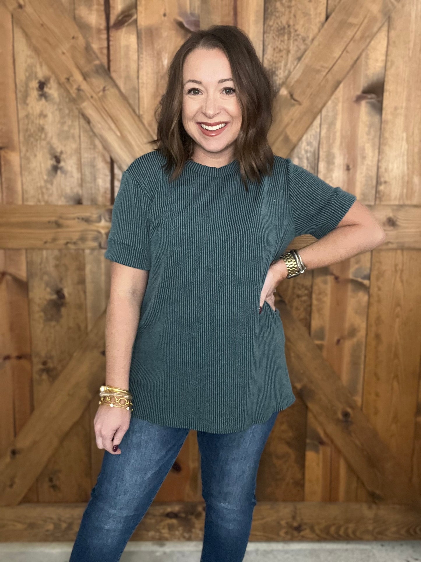 Basic Bliss Top - Teal
