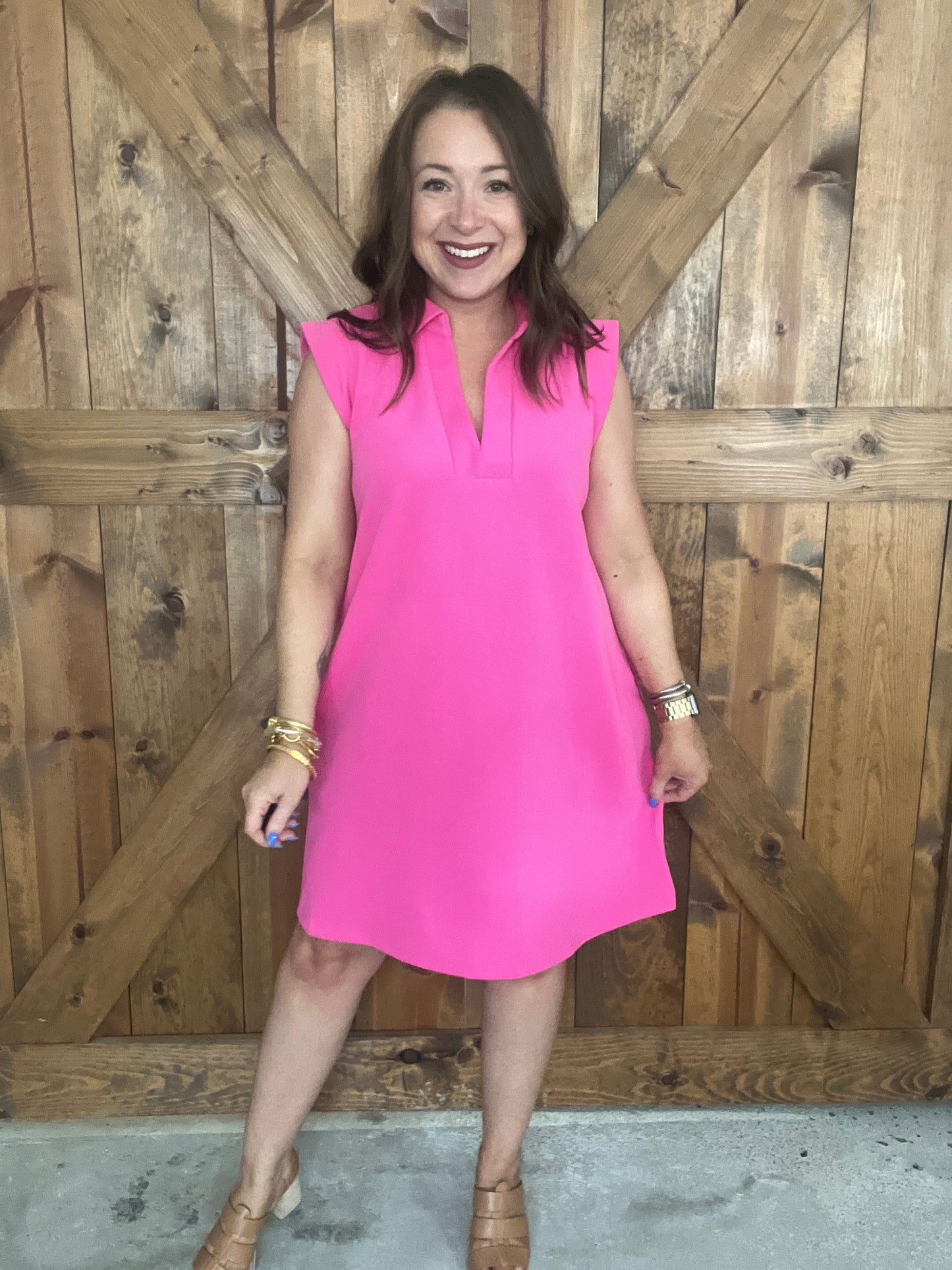 Do It All Dress - Pink