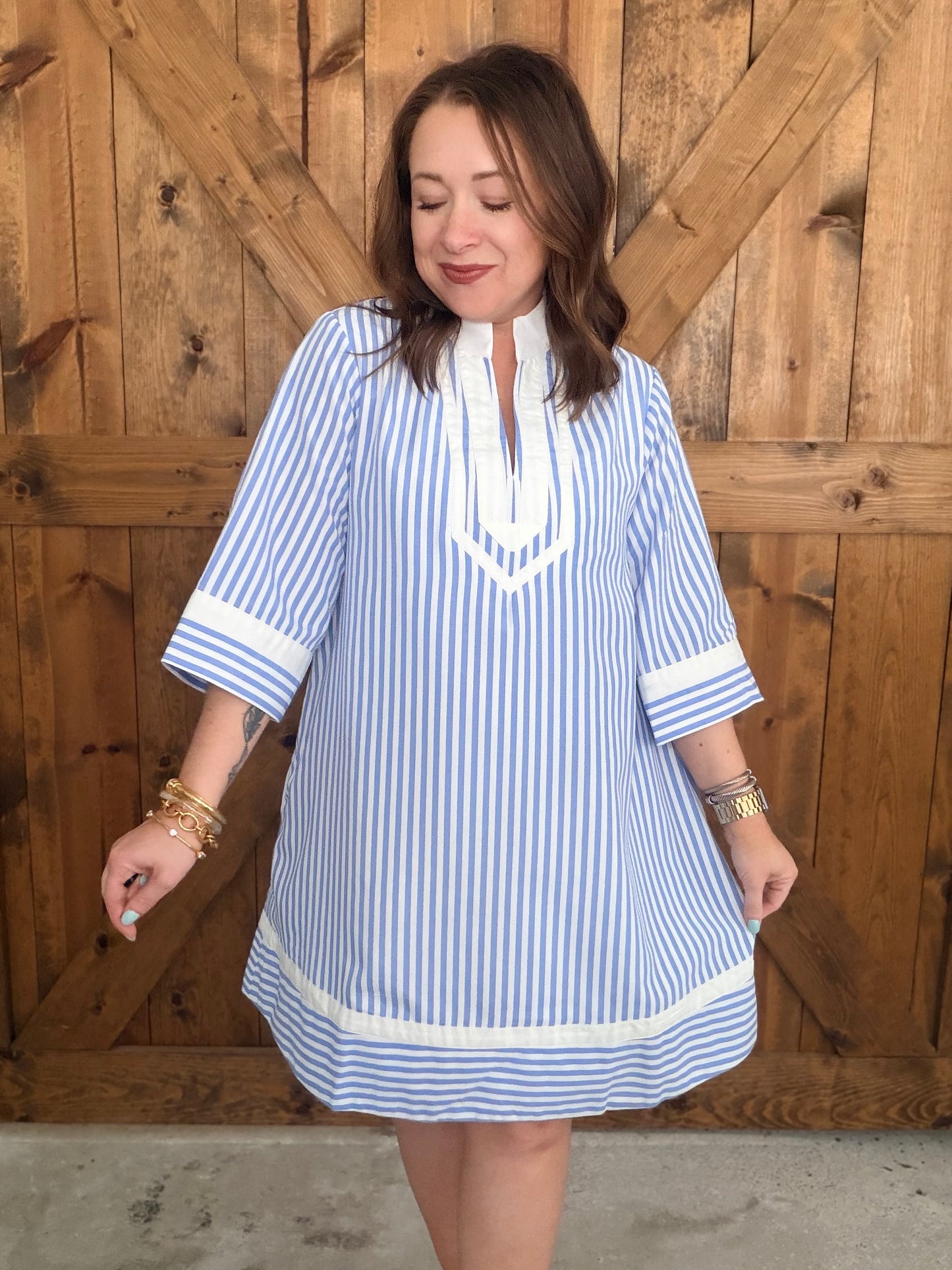 Harbor Stripe Dress