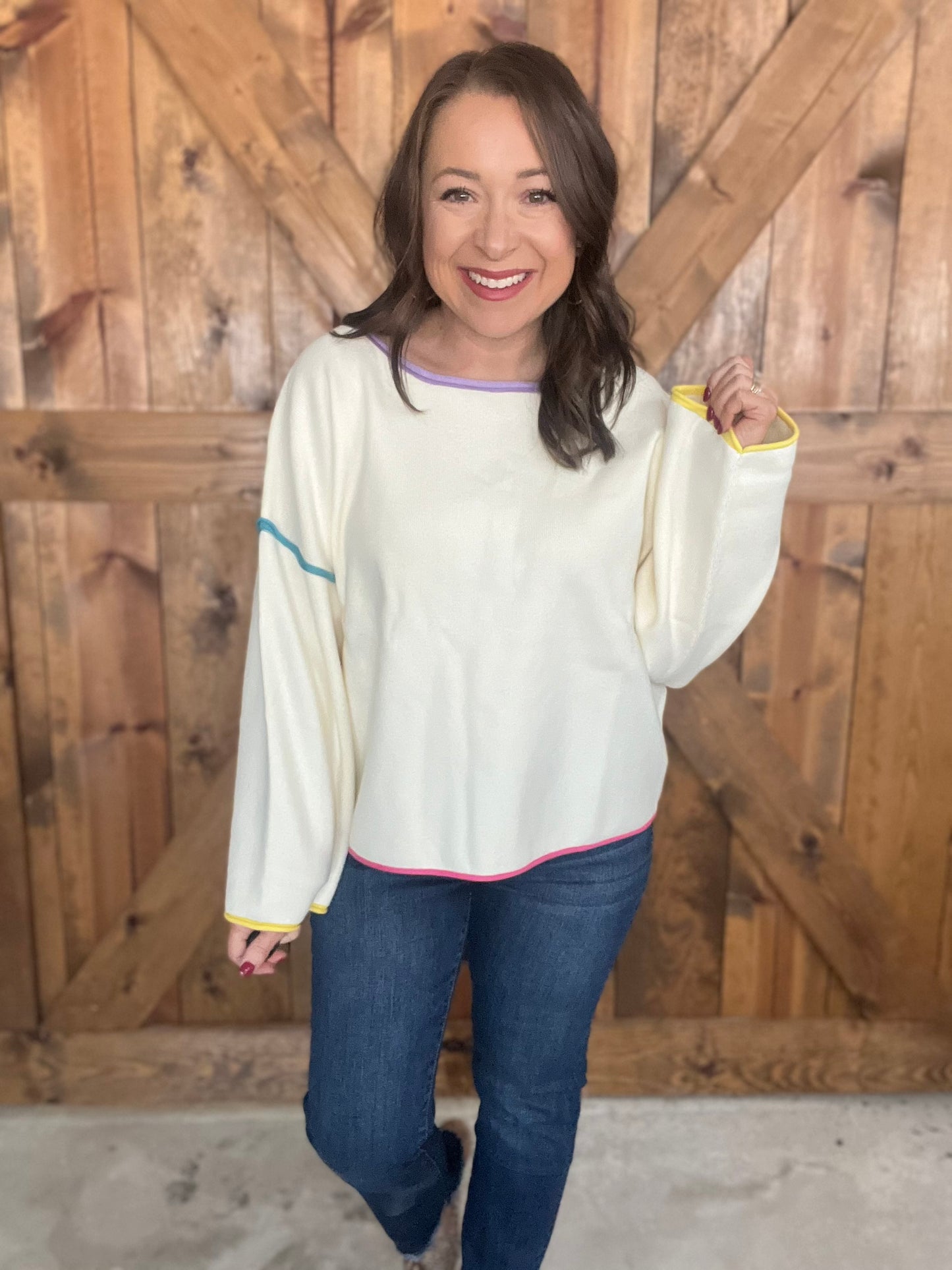 Bright Beginnings Sweater
