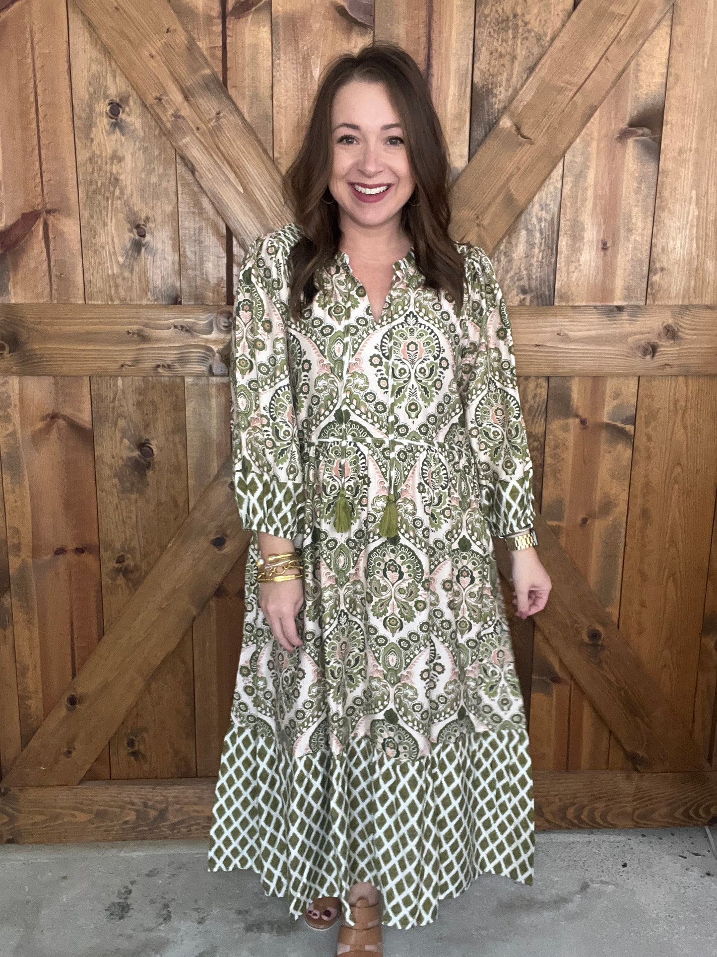 Wanna Be Loved Dress - Green