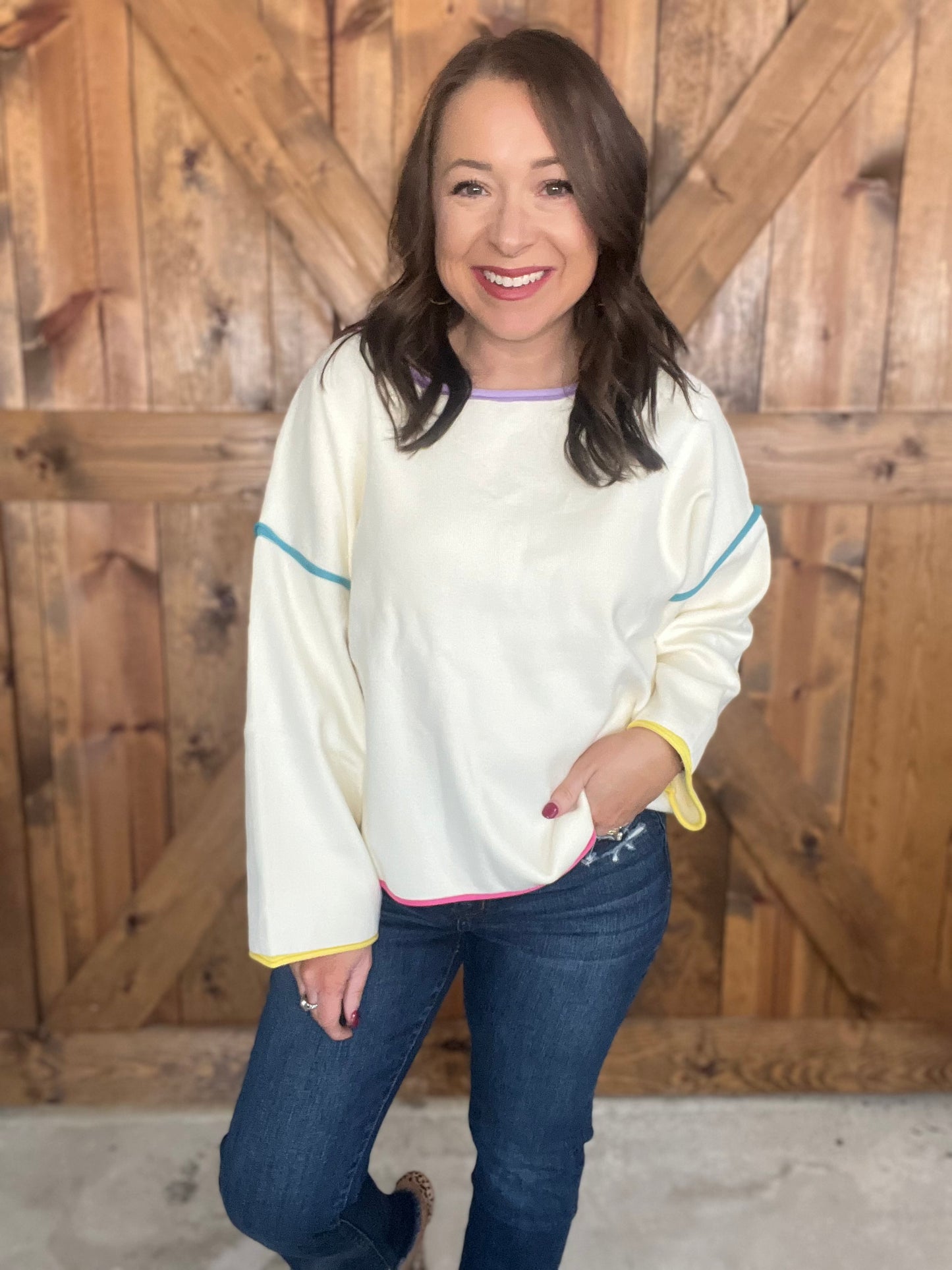Bright Beginnings Sweater