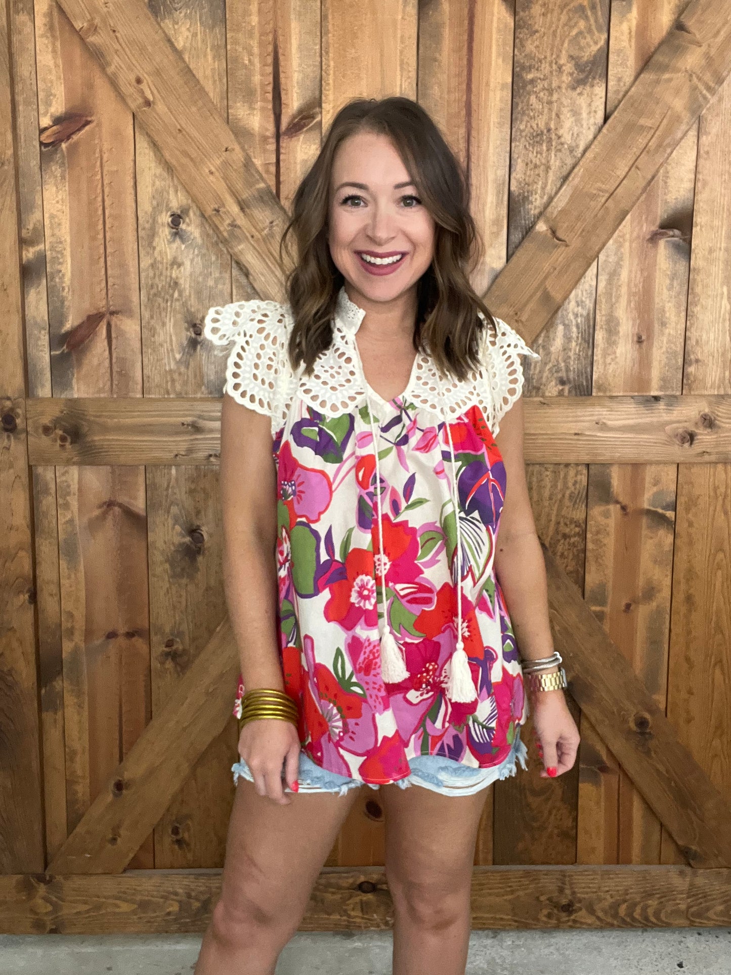 Beautiful Blooms Top