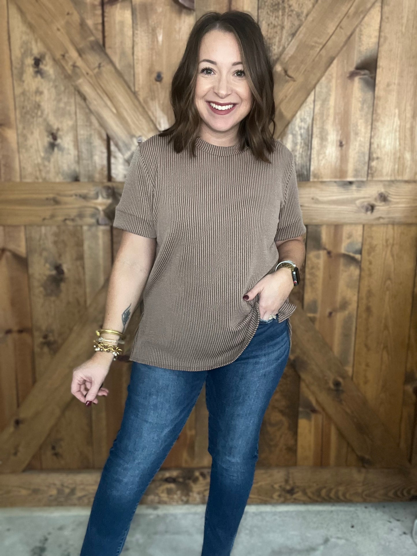 Basic Bliss Top - Camel