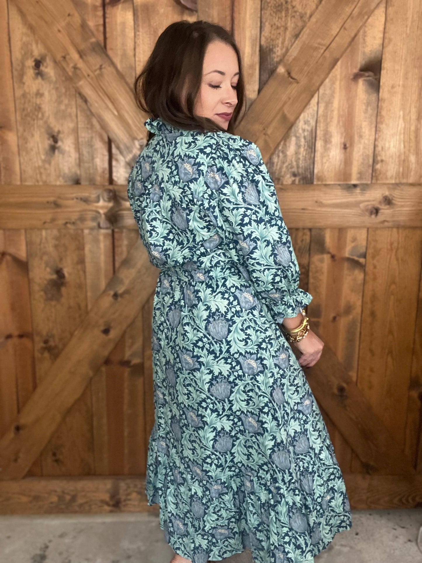 The Waverly Dress - Navy