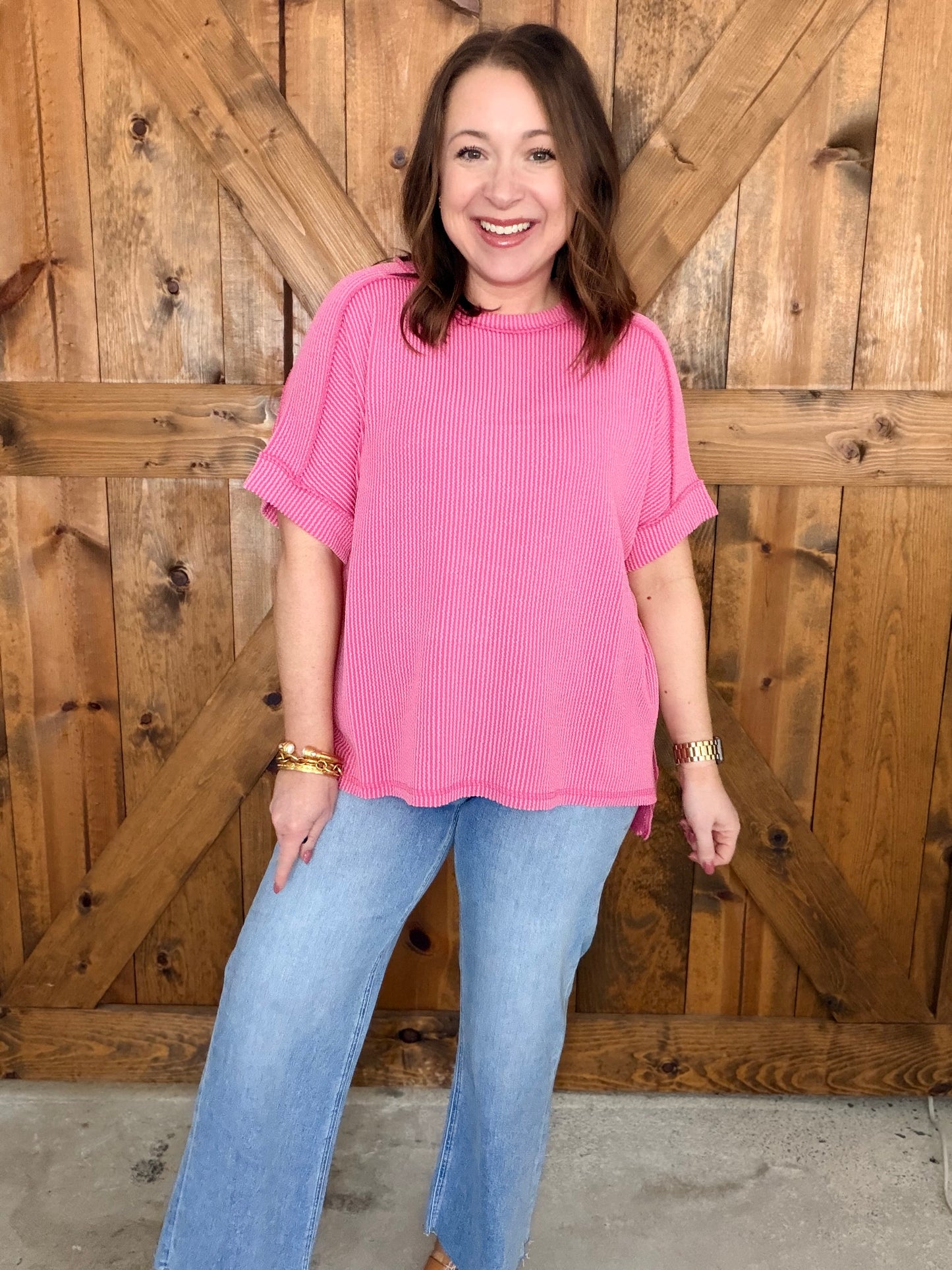 Must Have Basic Top - Fuchsia