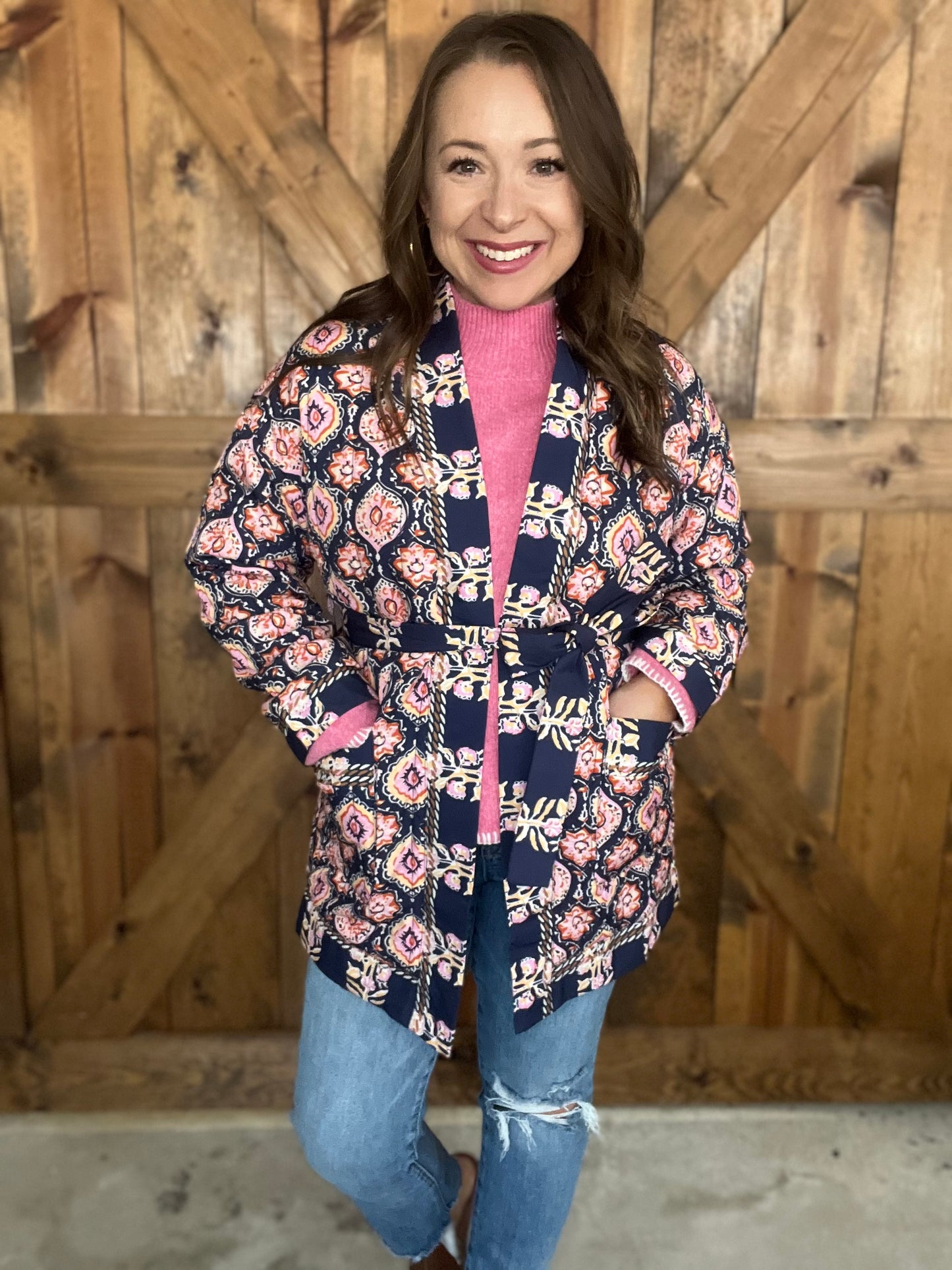 Wanting More Quilted Jacket