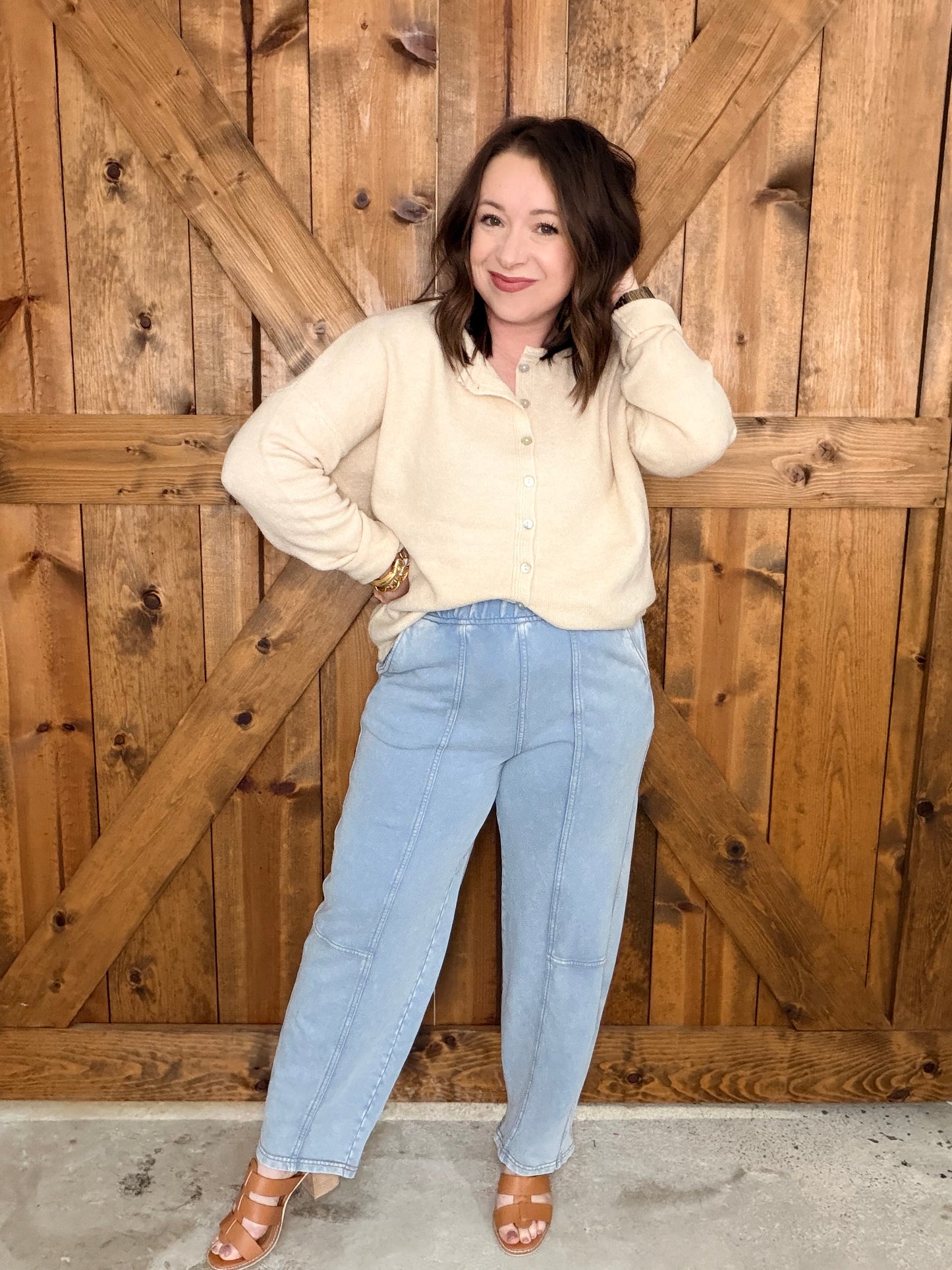 Feel Your Love Cardigan - Oatmeal