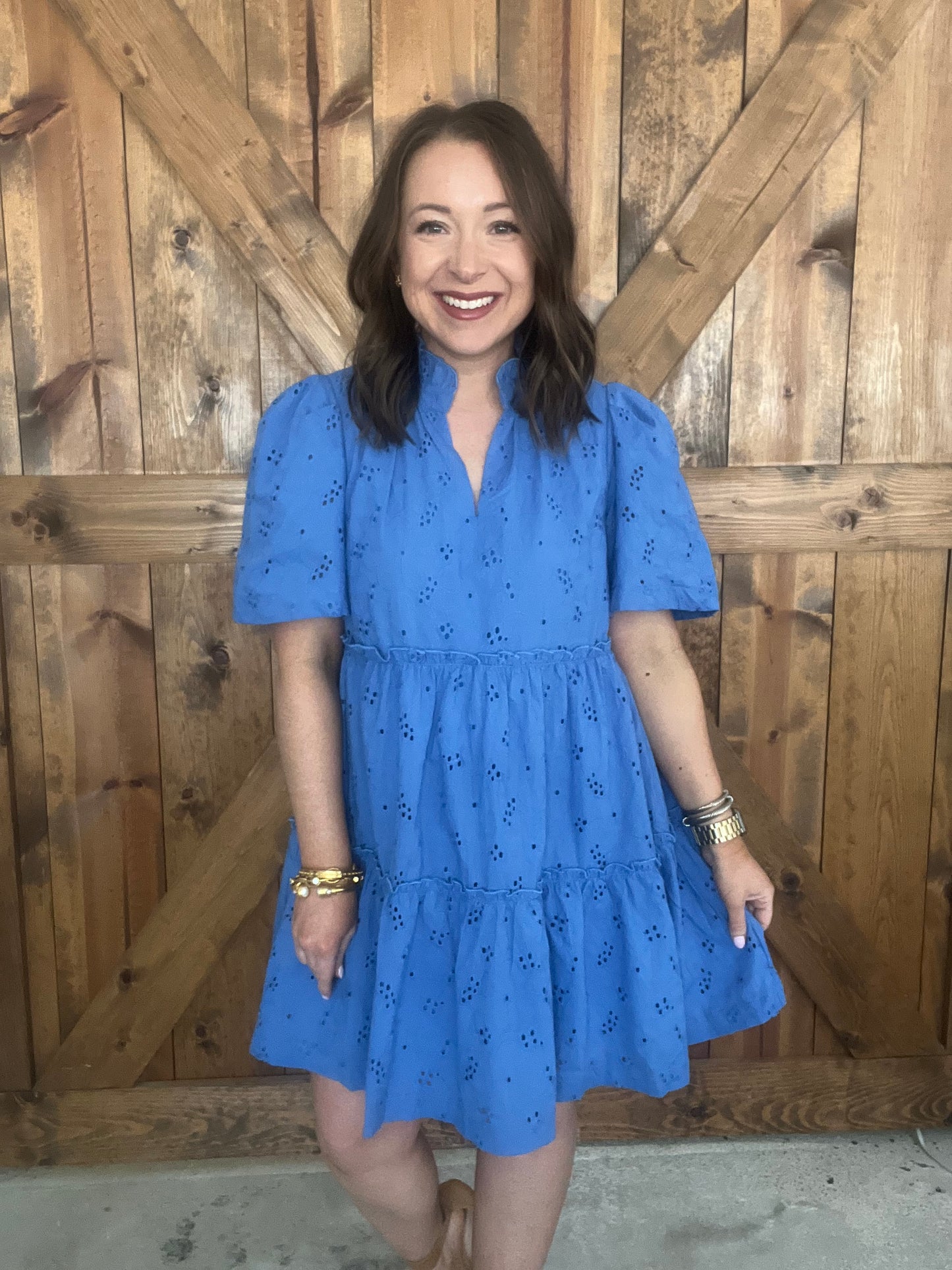 Good Graces Dress - Blue