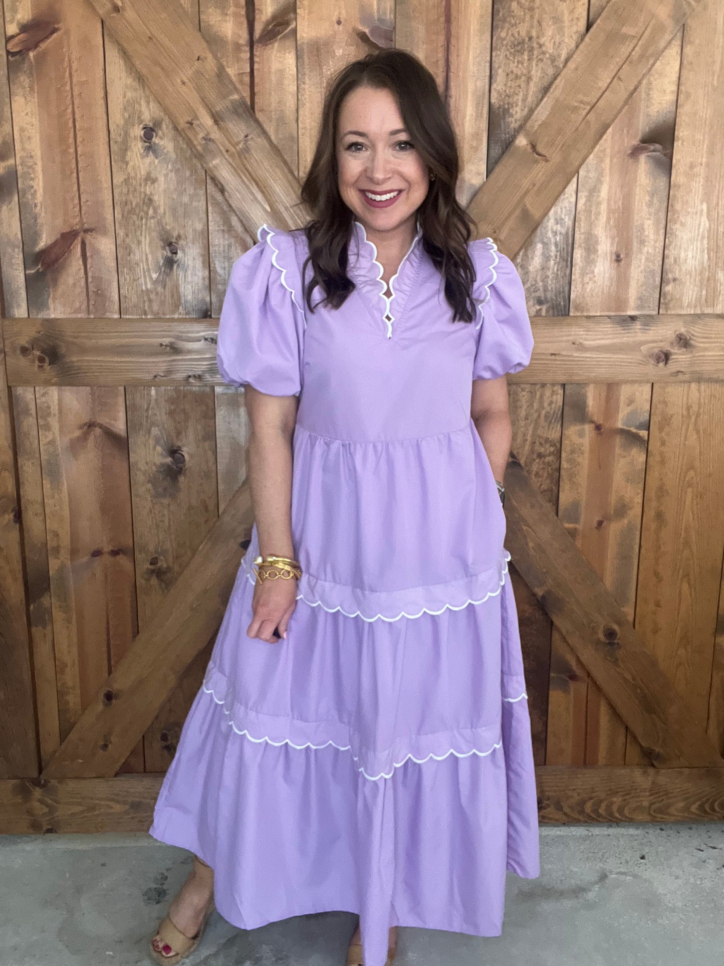 Spring To It Dress - Lavender