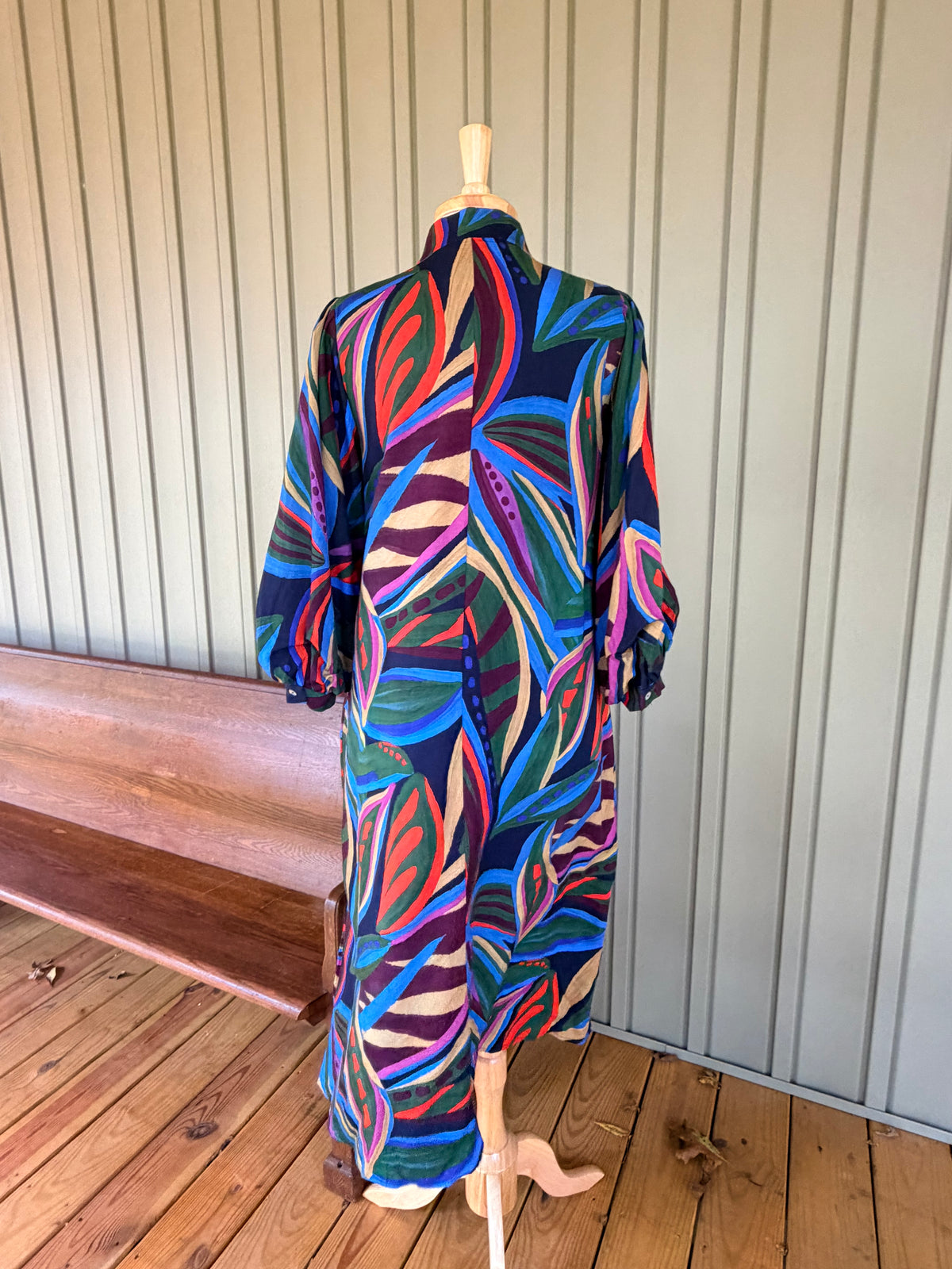 In Full Color Midi Dress