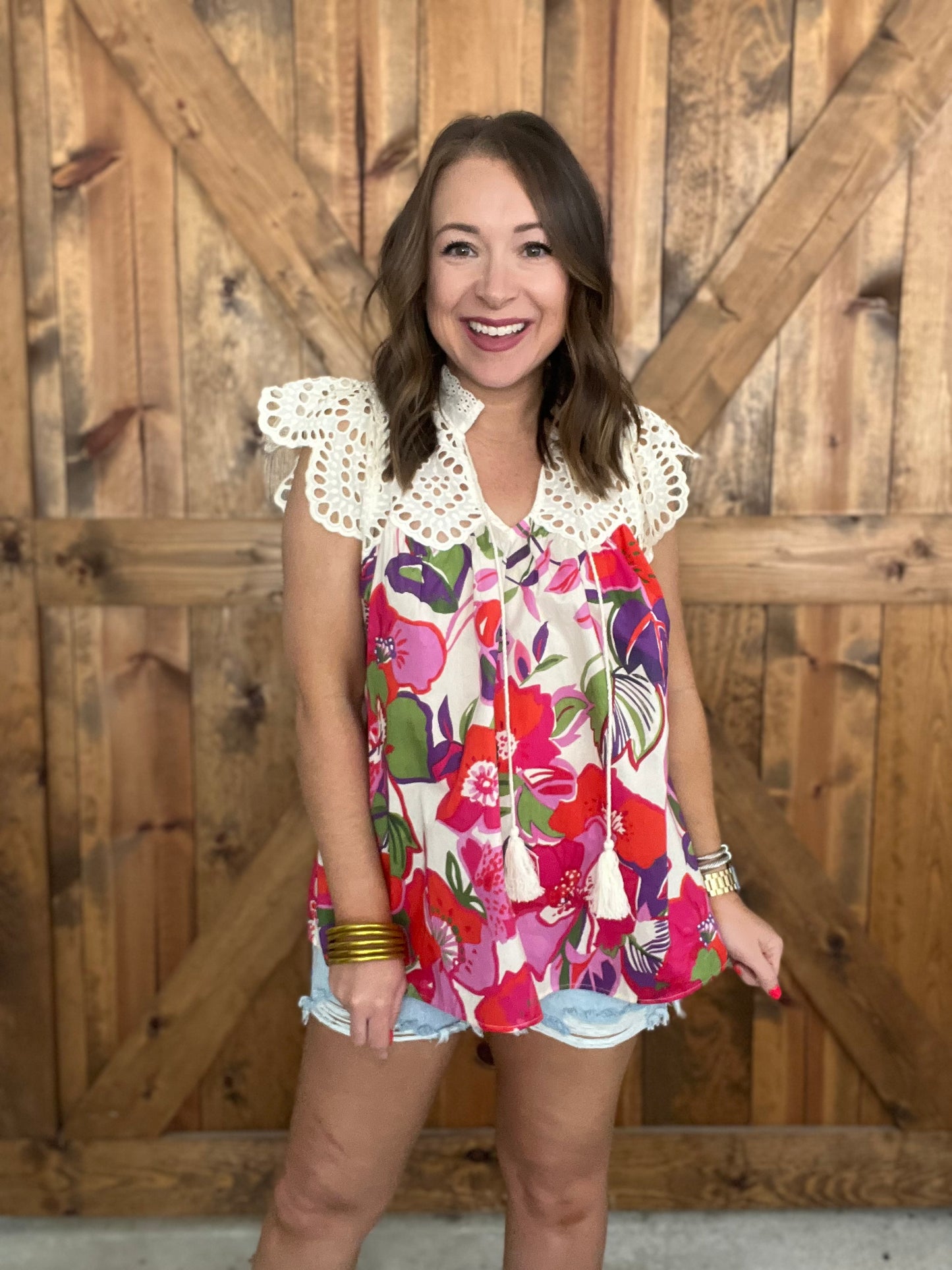 Beautiful Blooms Top