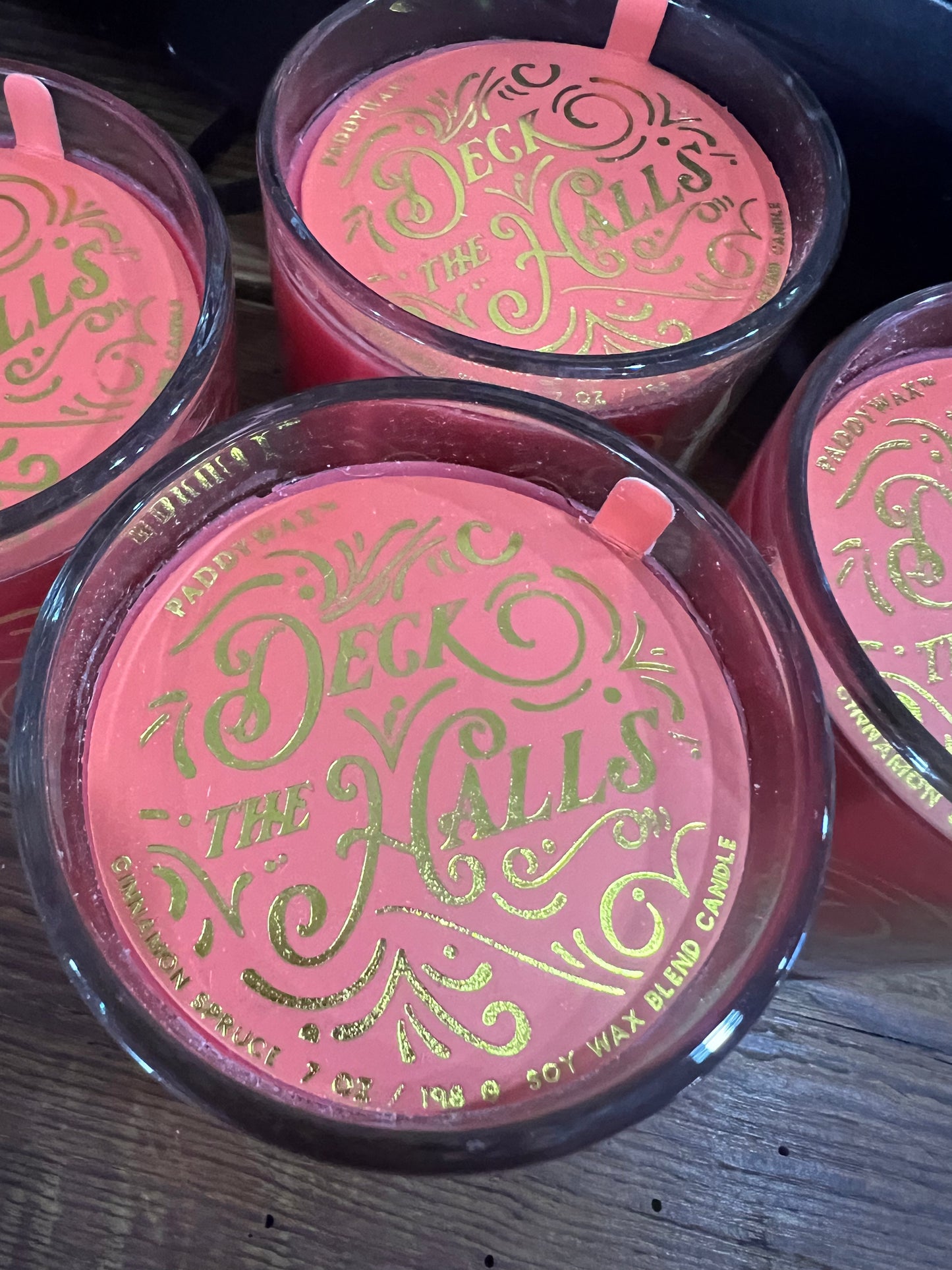 Deck The Halls Holiday Candle