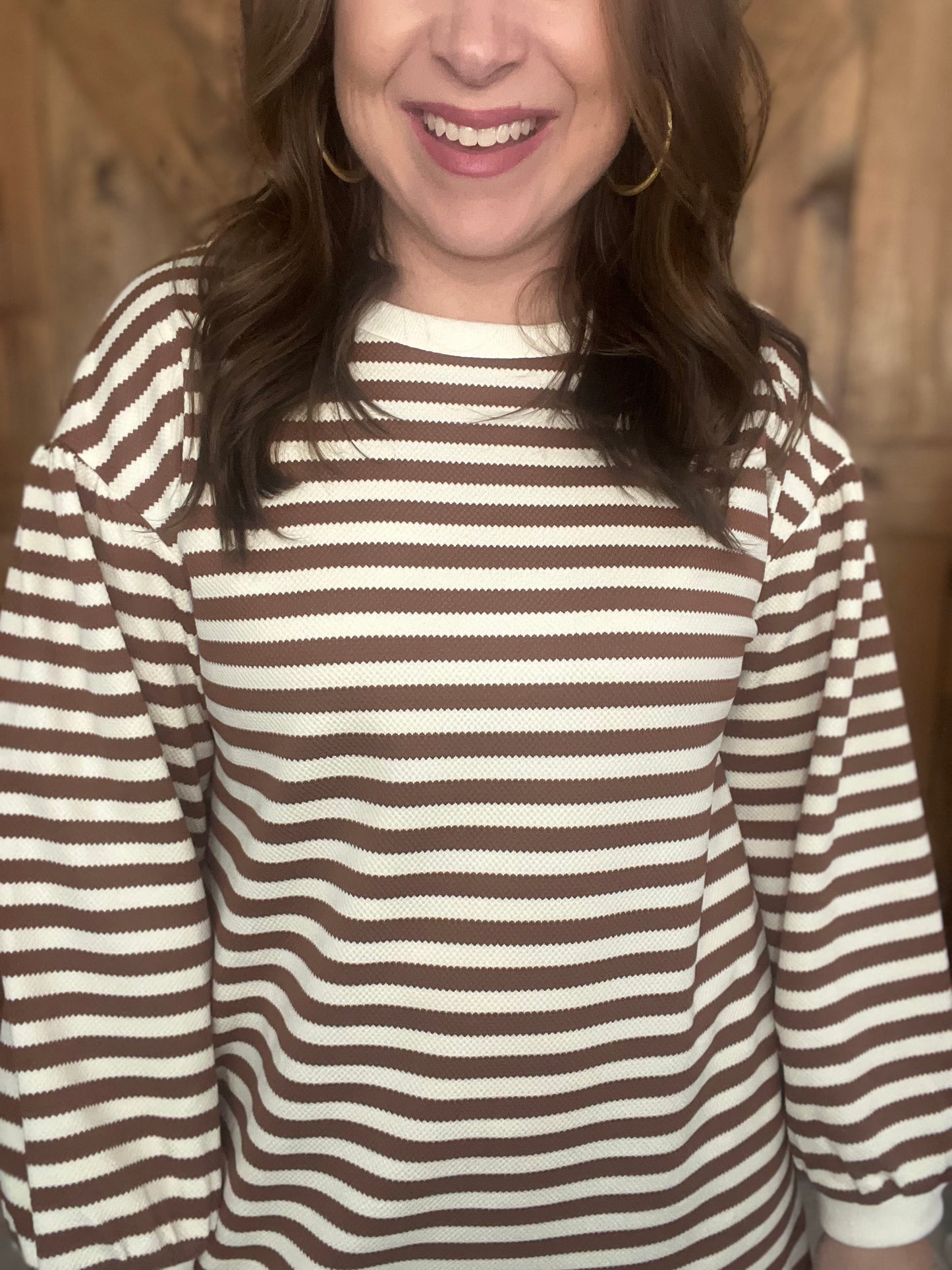 Straight Away Dress - Brown