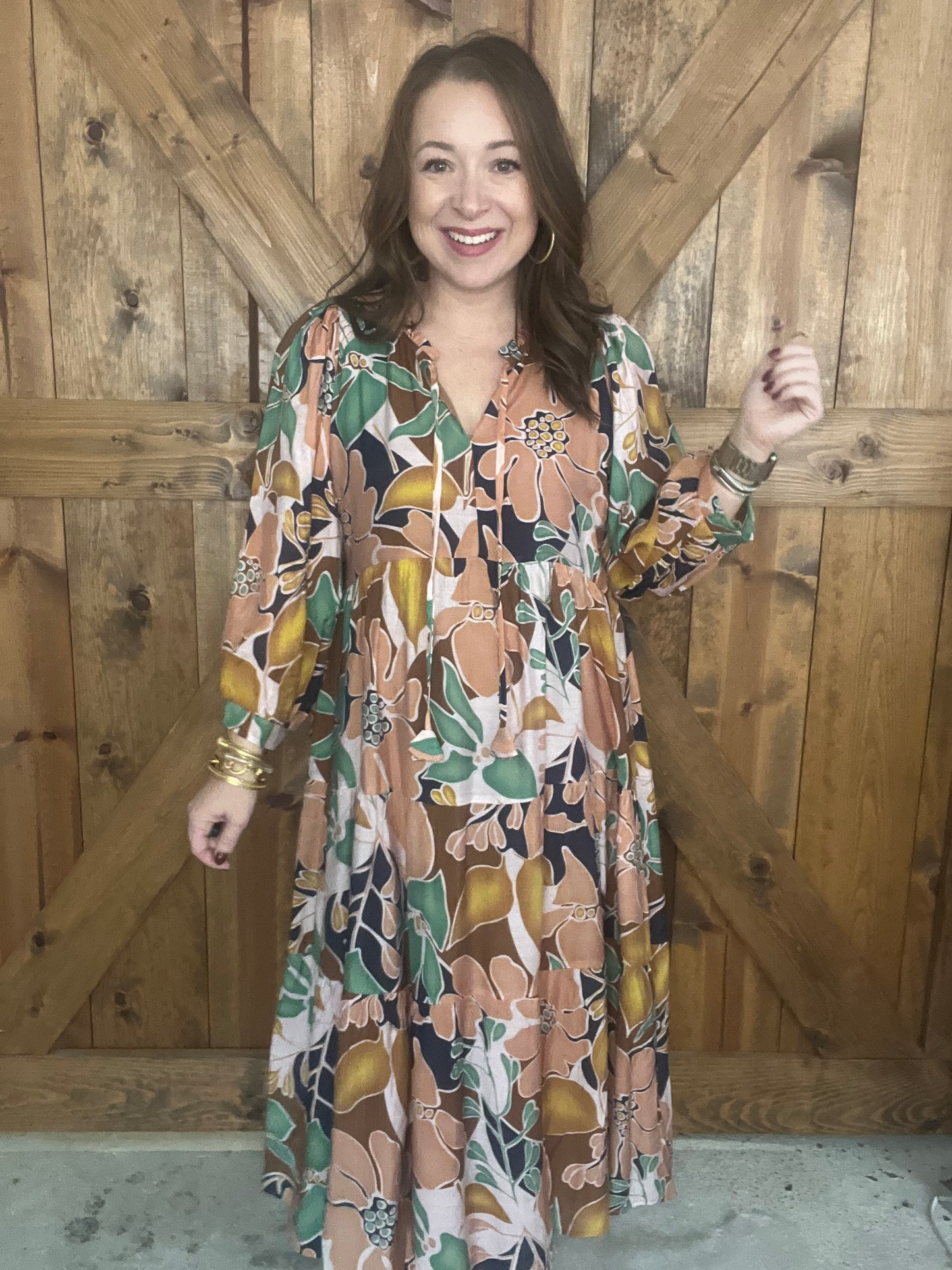 Waves of Grace Dress - Blue