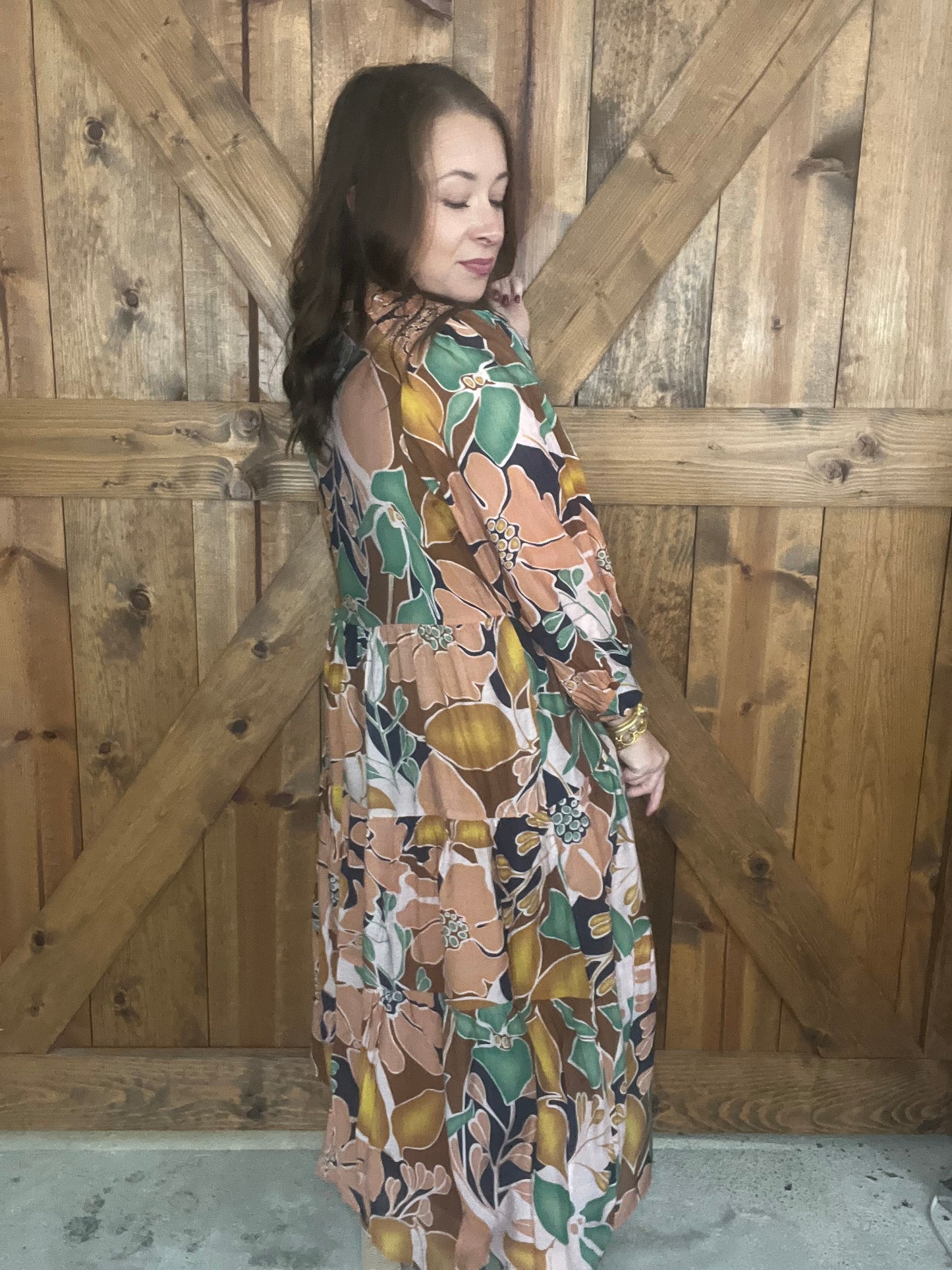 Waves of Grace Dress - Blue