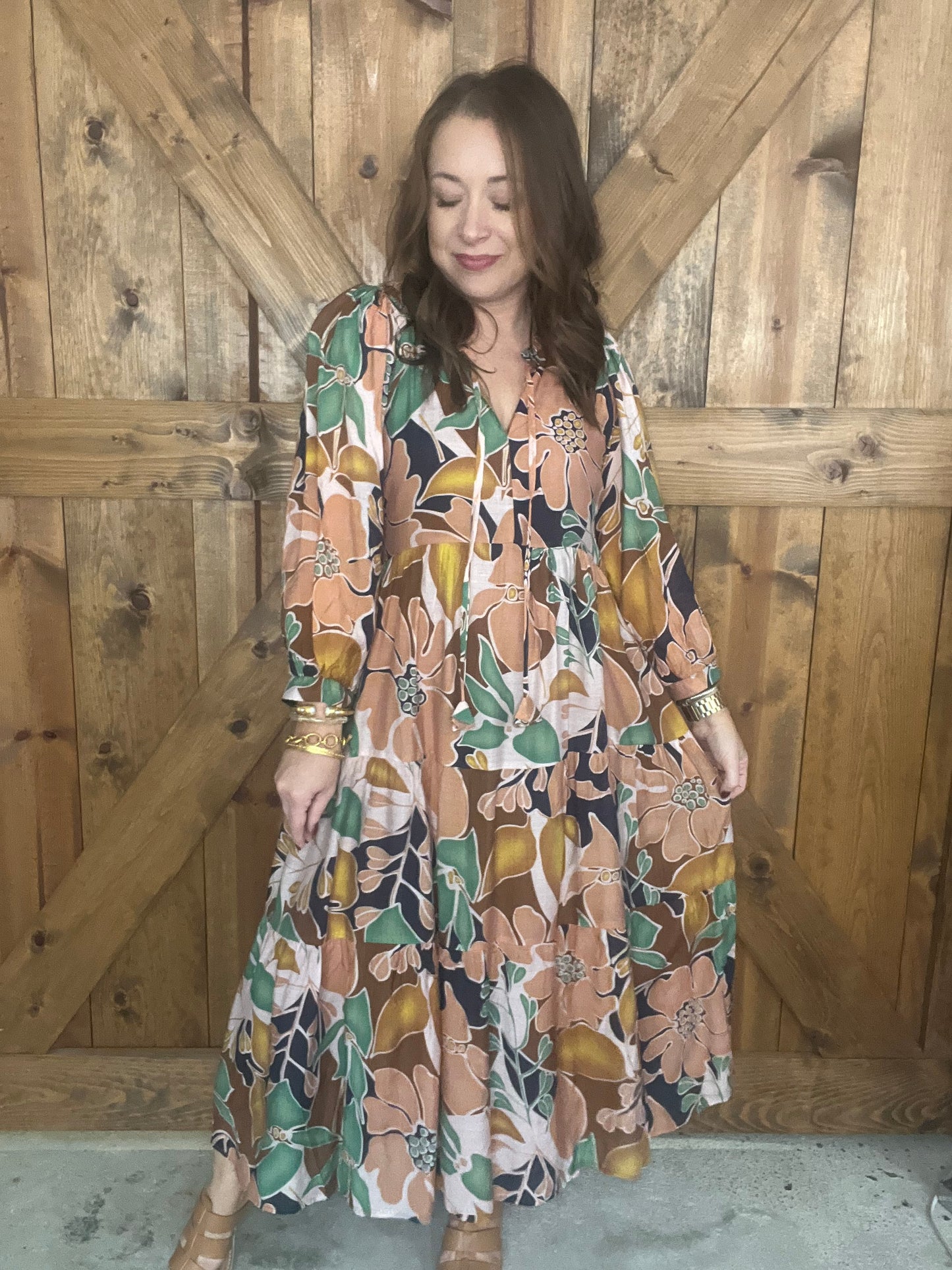 Waves of Grace Dress - Blue