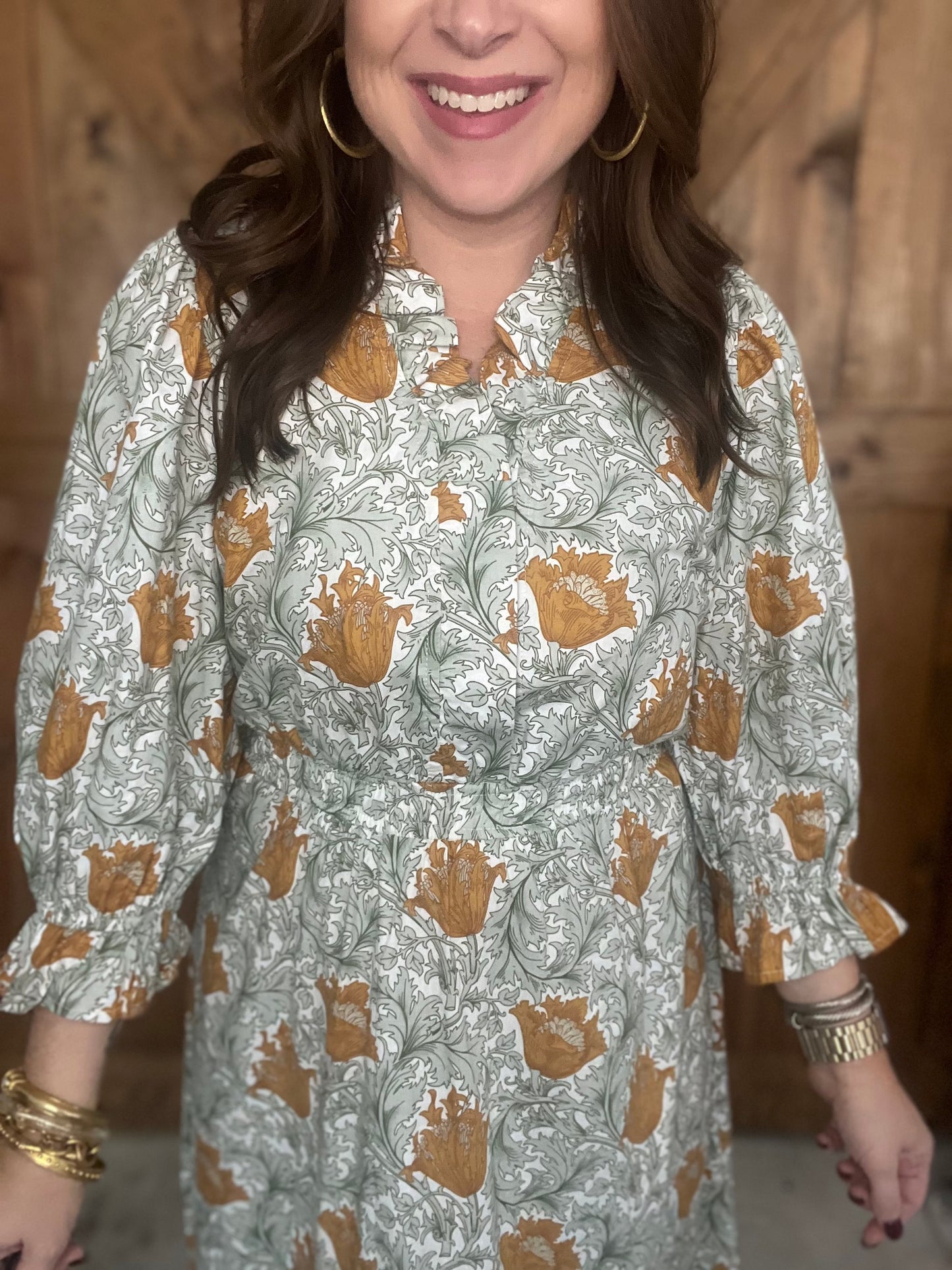 The Waverly Dress - Green