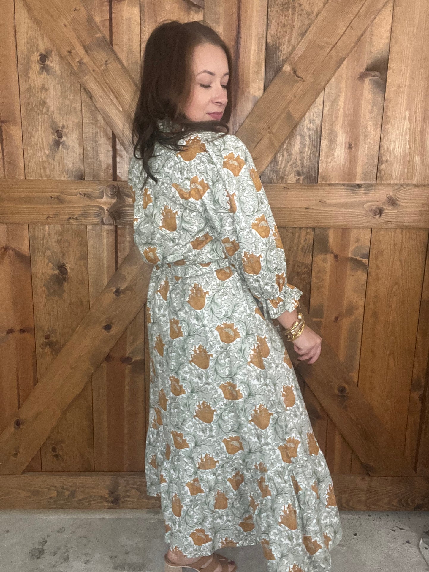 The Waverly Dress - Green
