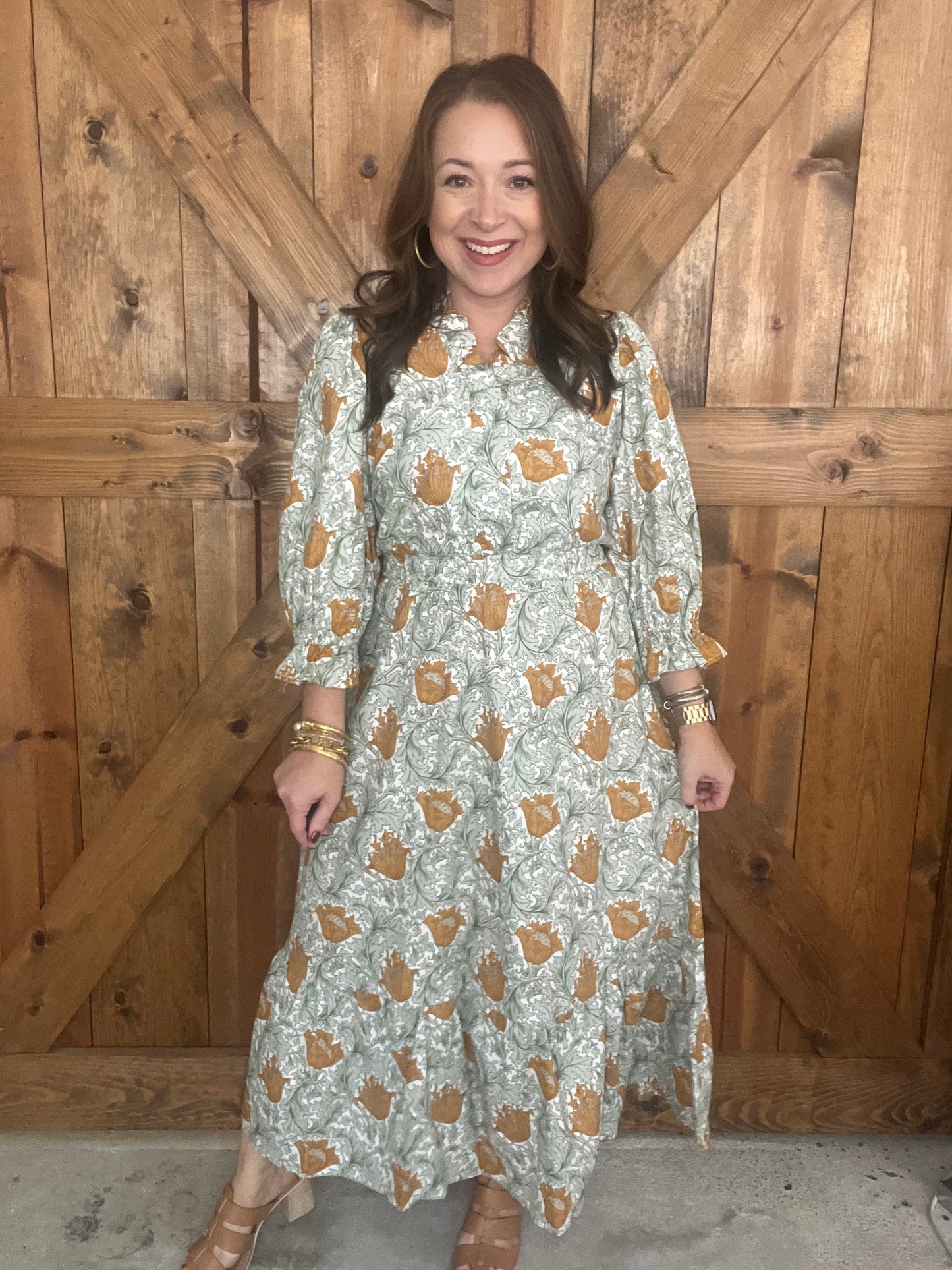 The Waverly Dress - Green