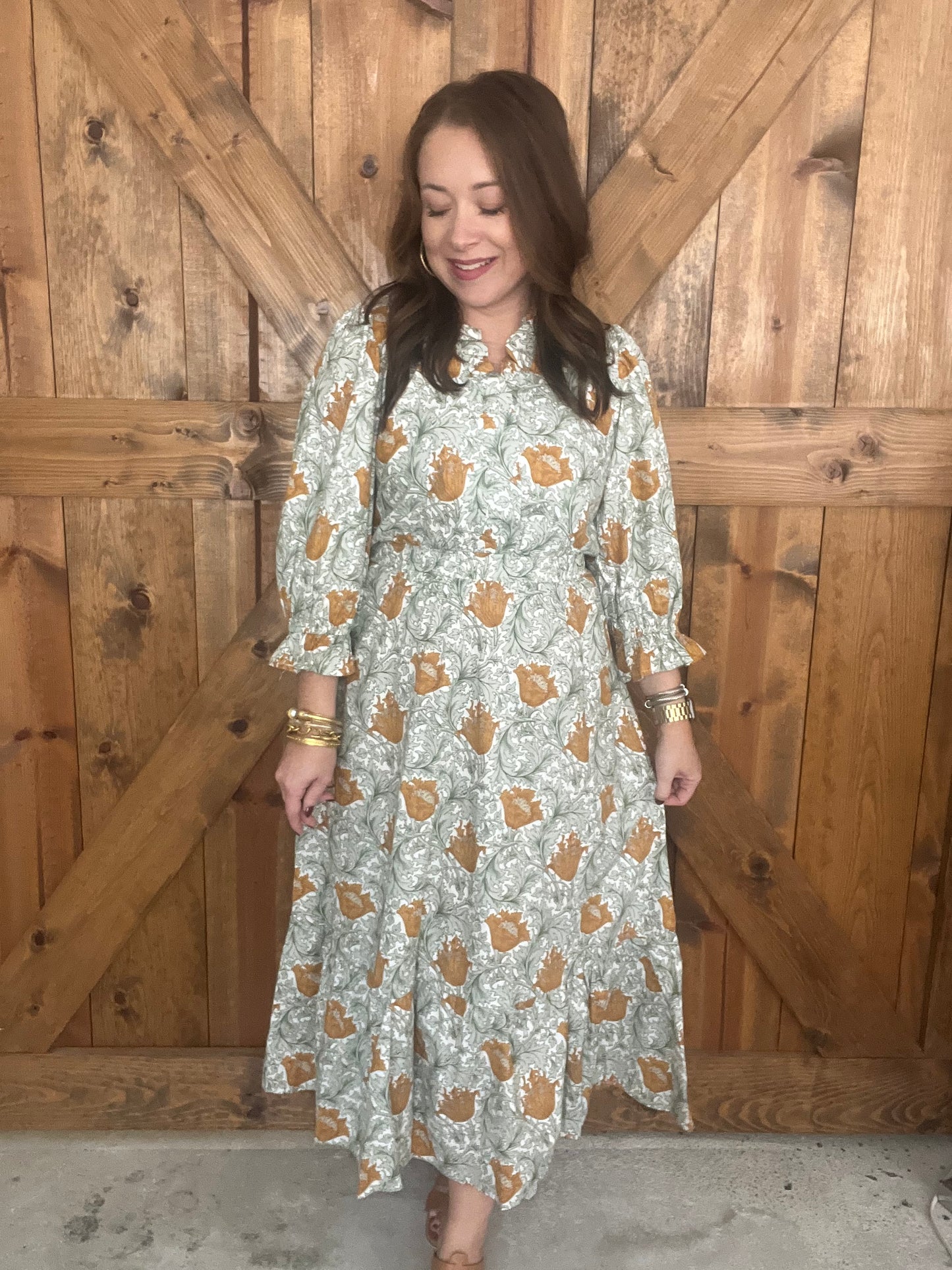 The Waverly Dress - Green