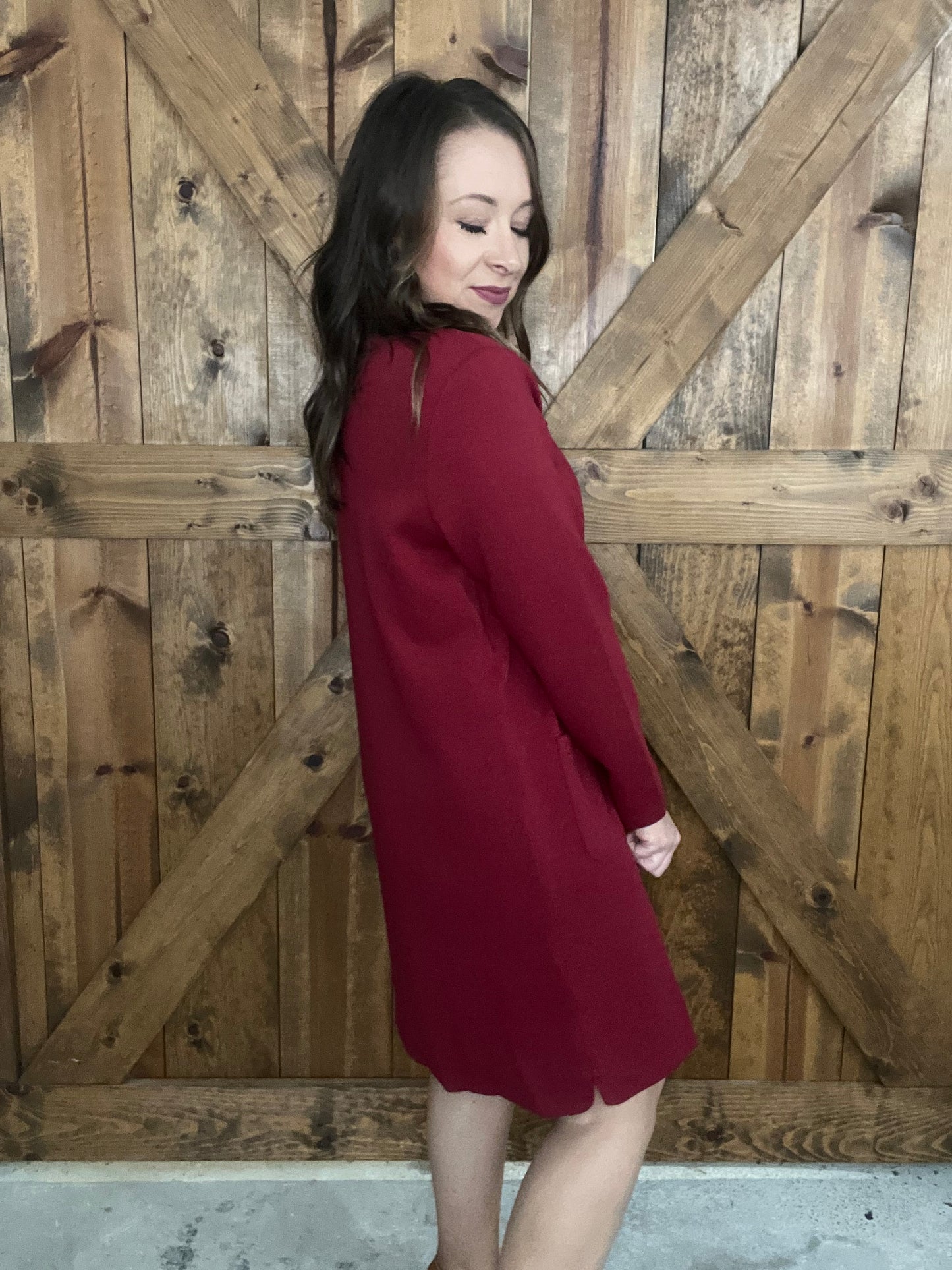 Hard Candy Christmas Dress - Garnet