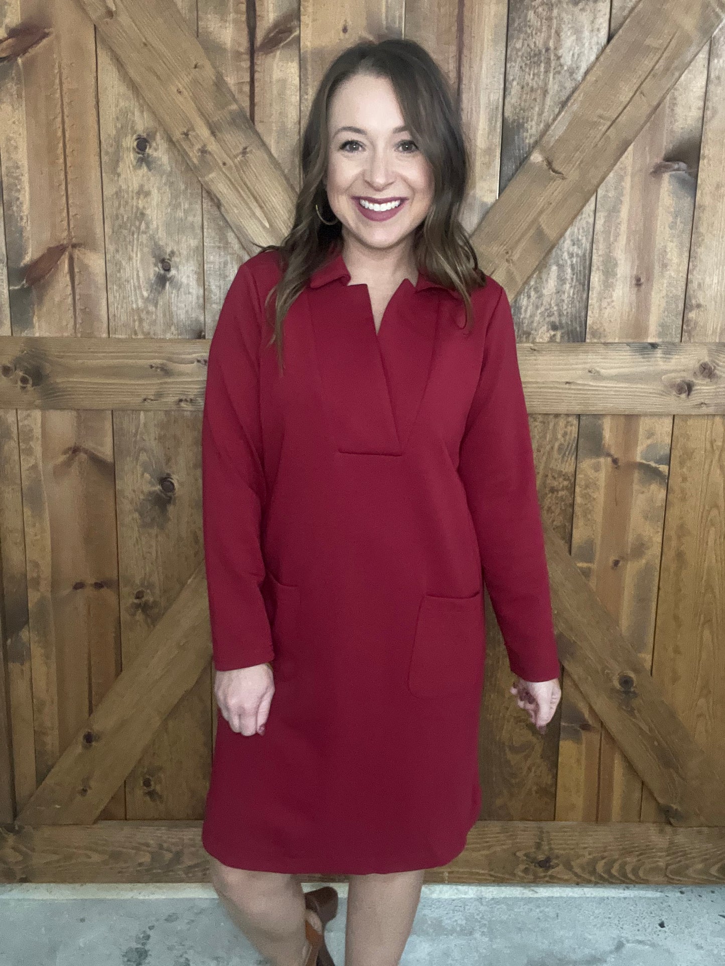 Hard Candy Christmas Dress - Garnet