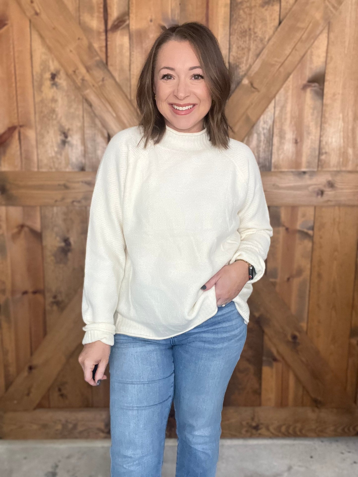 Good Day Sweater - Cream