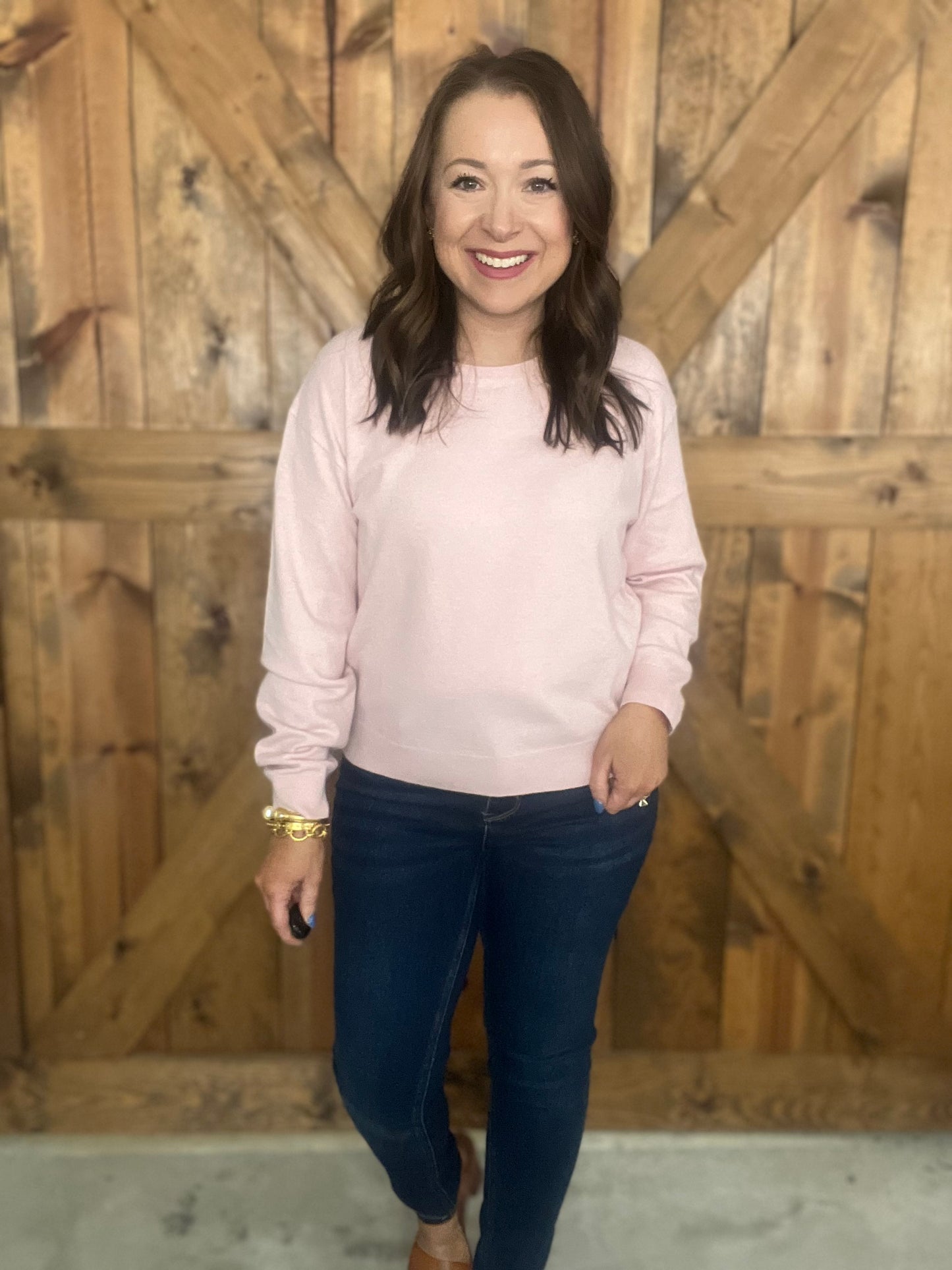 Pretty in Pink Sweater