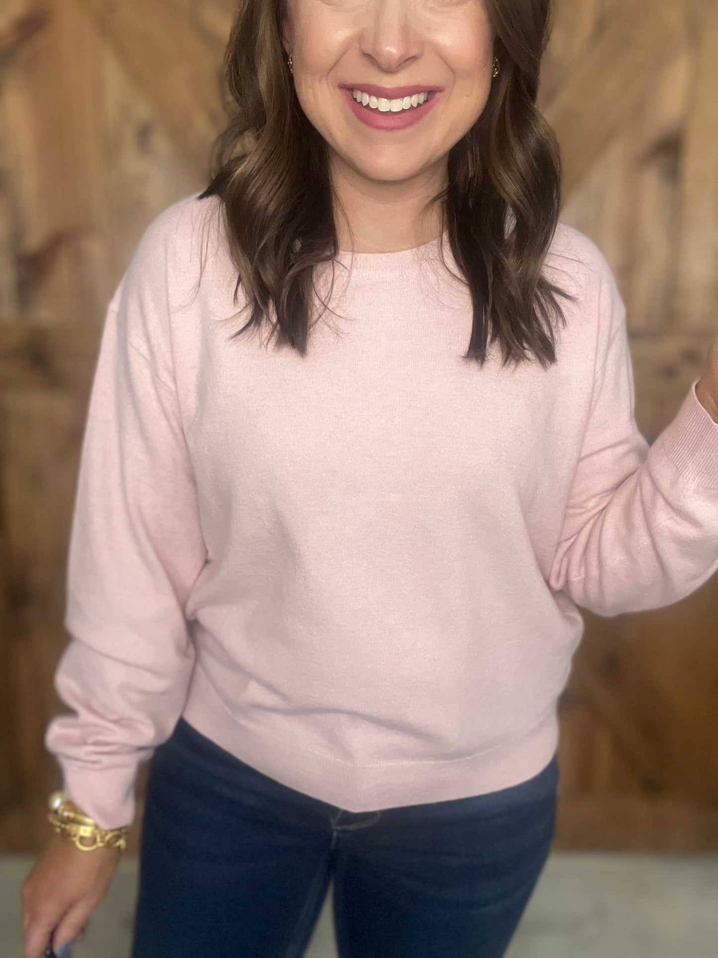 Pretty in Pink Sweater