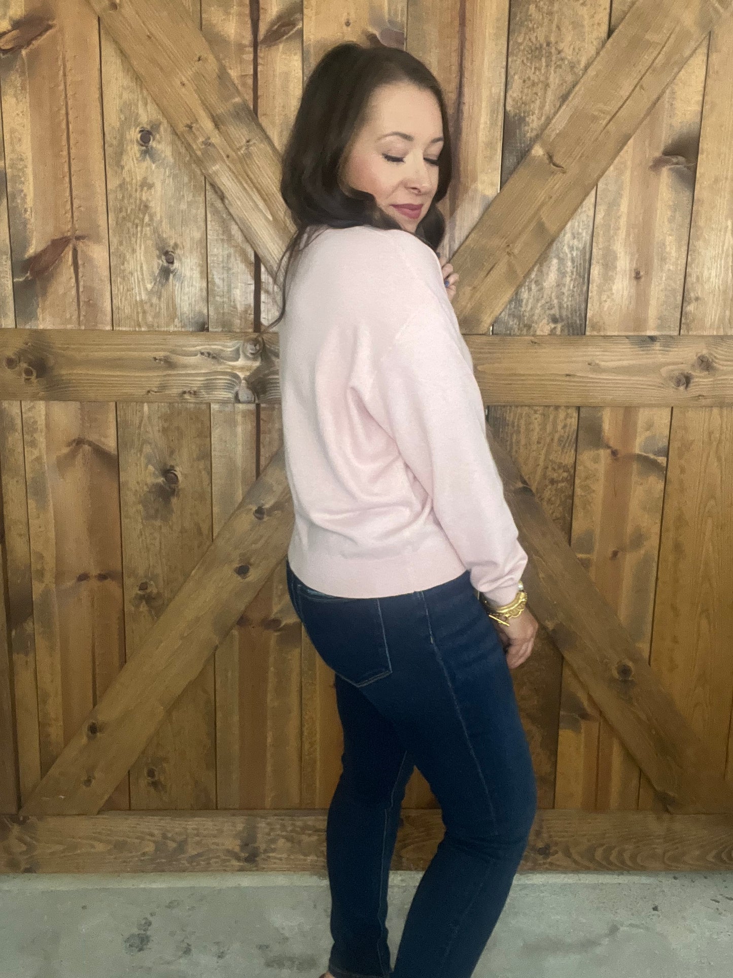 Pretty in Pink Sweater