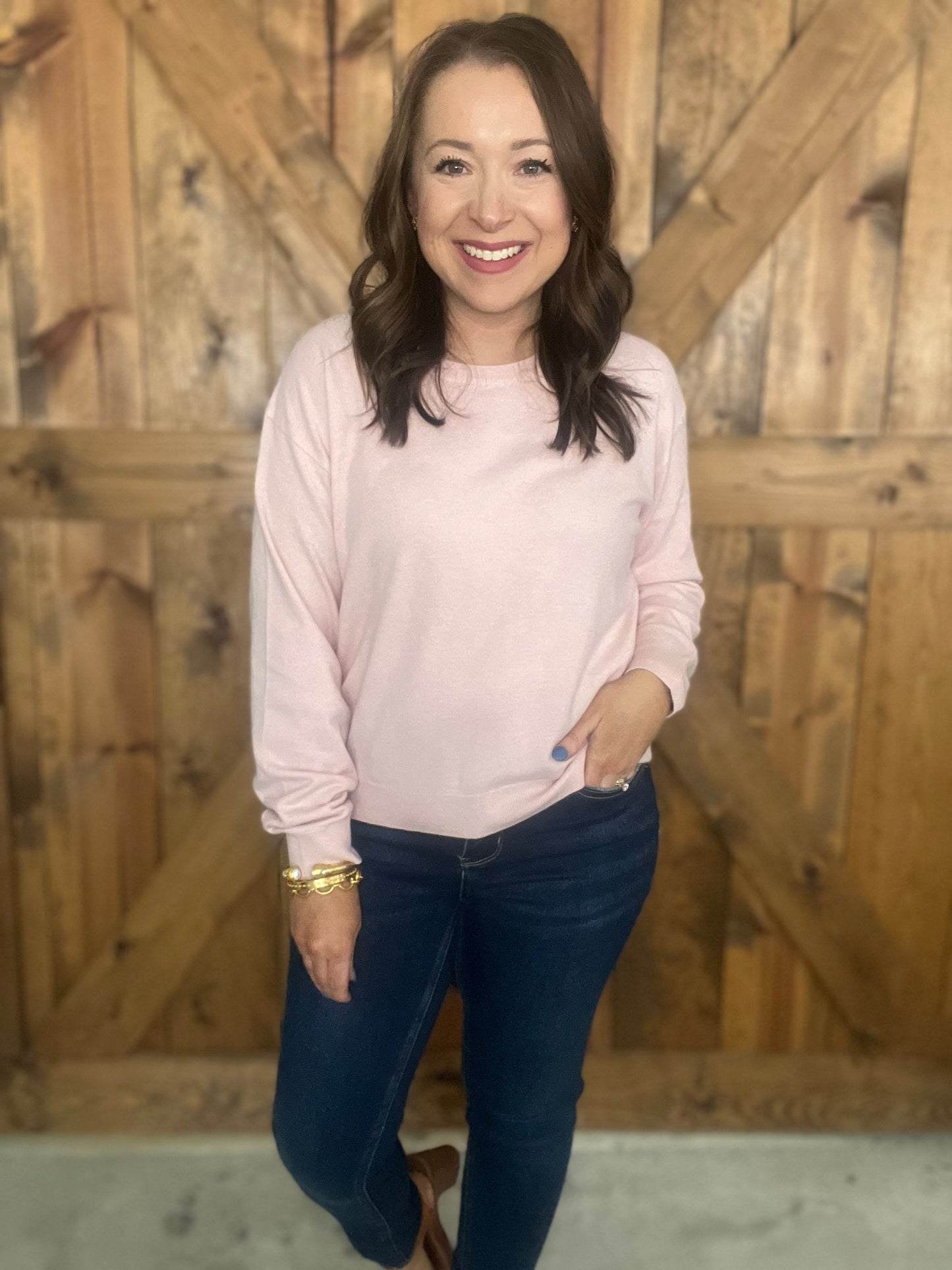 Pretty in Pink Sweater