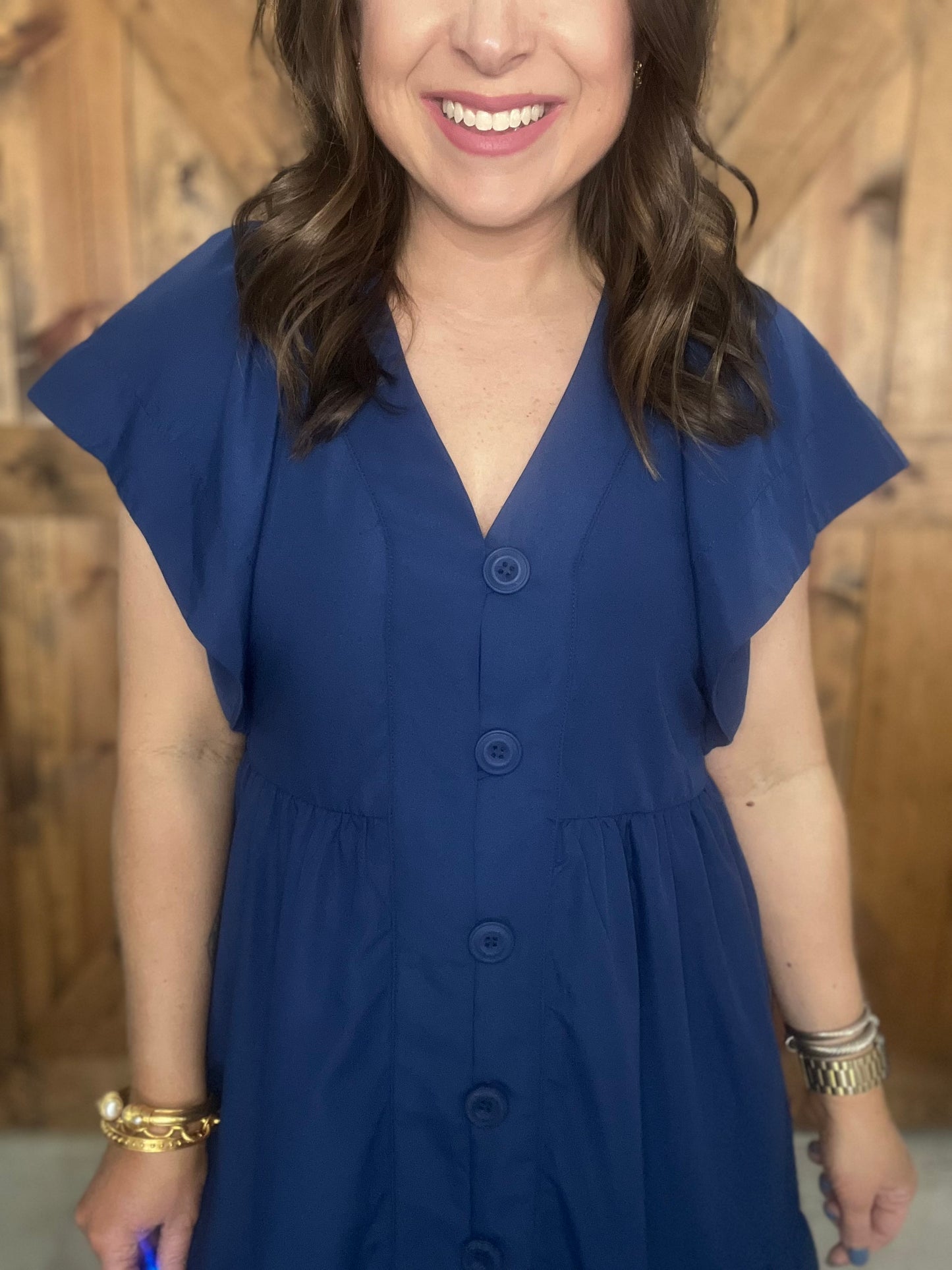 Dancin' in the Moonlight Dress - Navy
