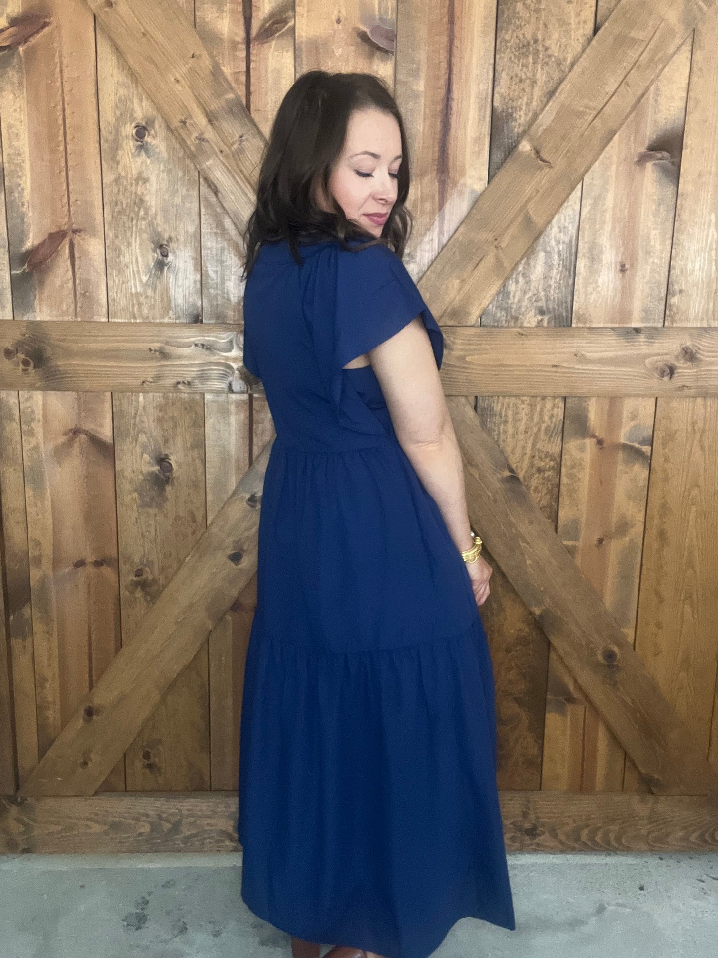 Dancin' in the Moonlight Dress - Navy
