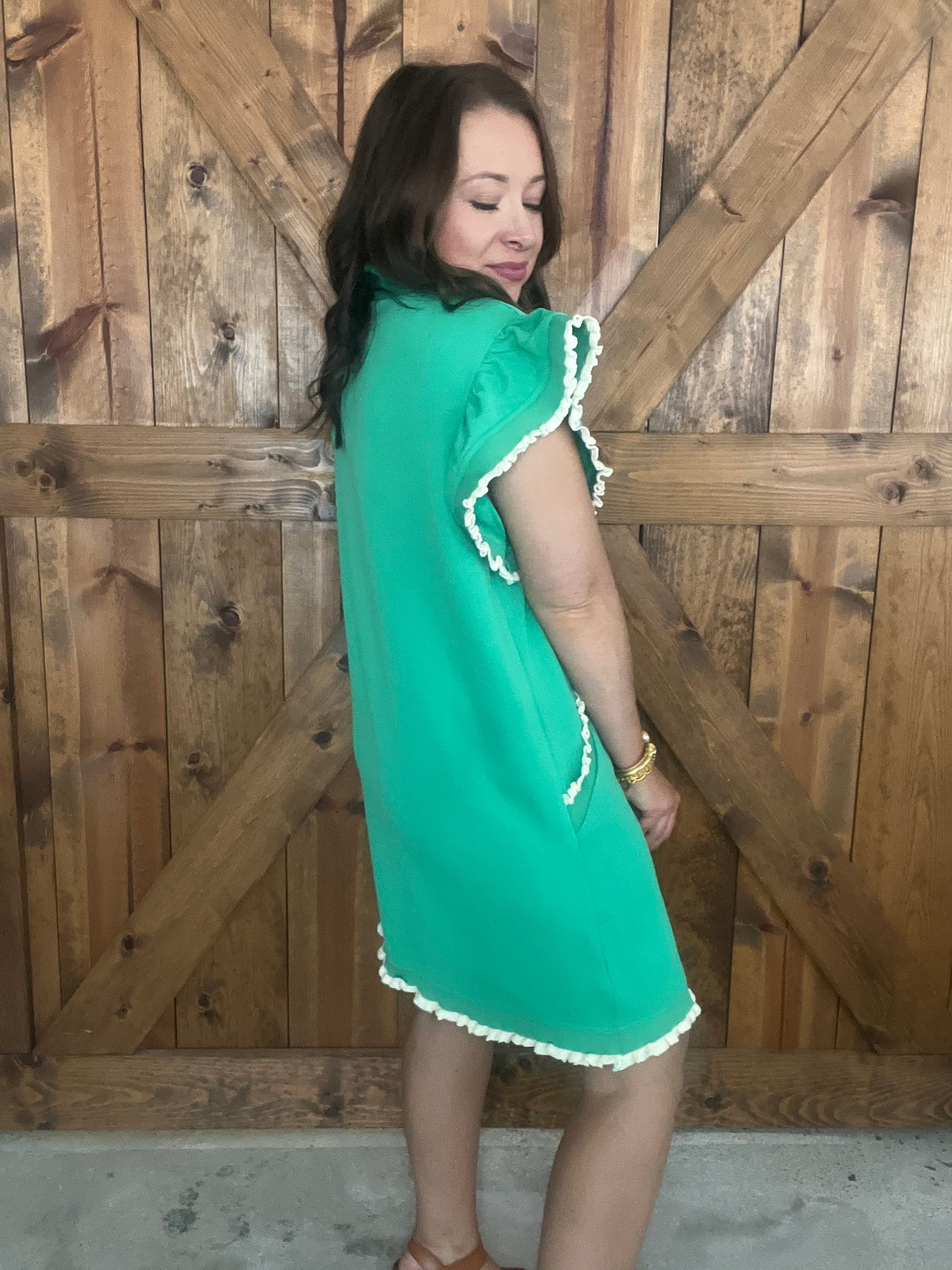 All the Frills Dress