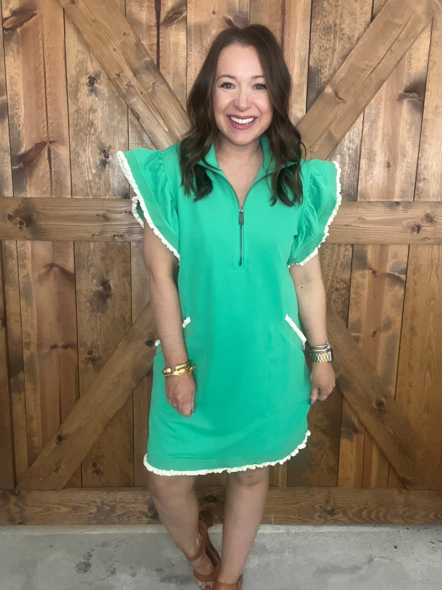 All the Frills Dress