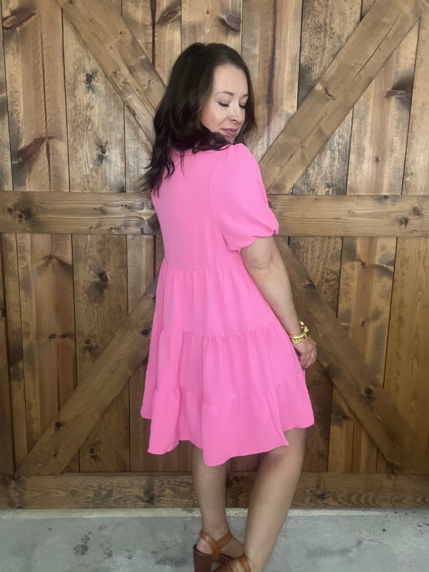 Spring Fling Dress - Pink
