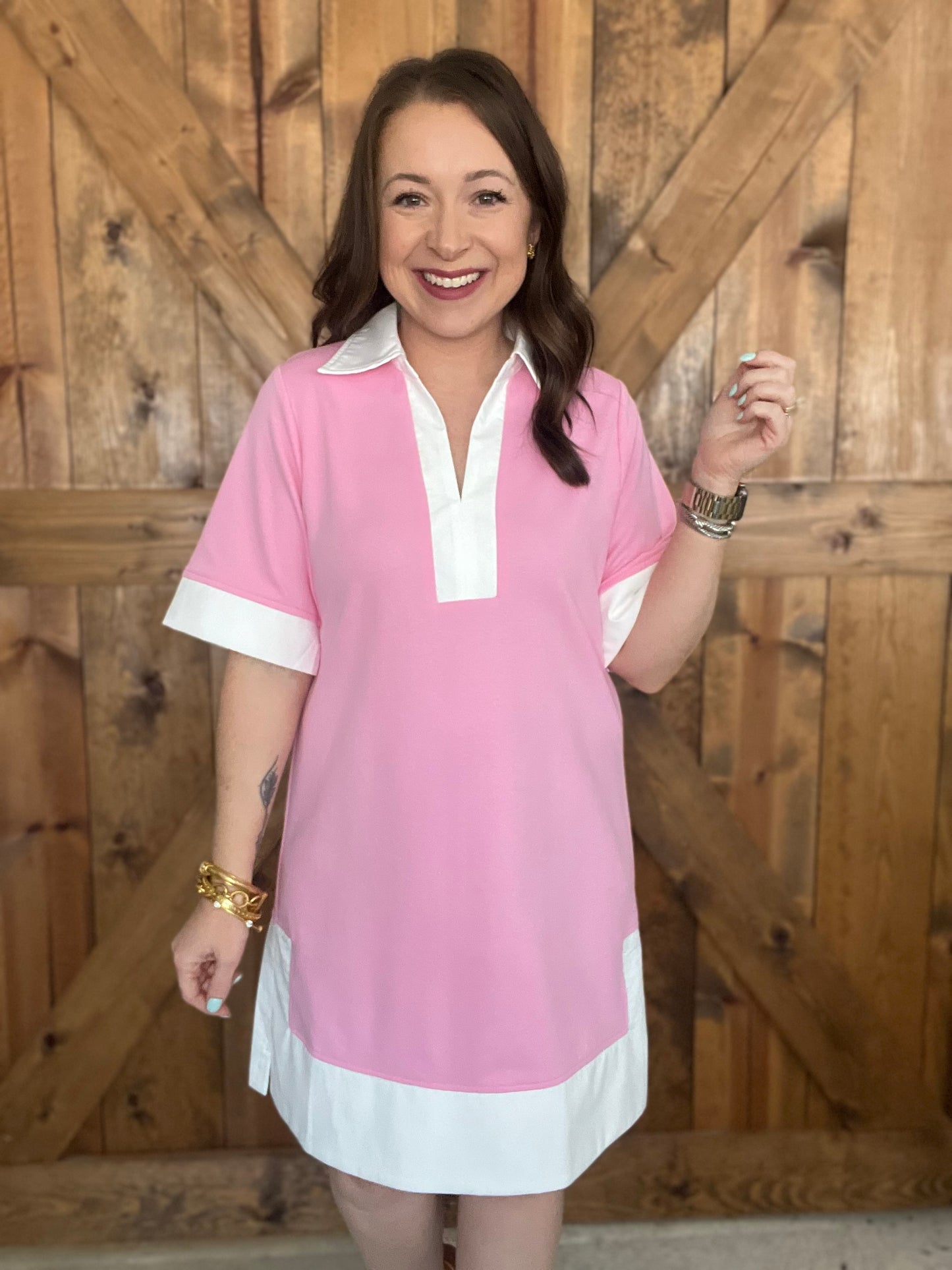 Simply Sweet Dress - Pink