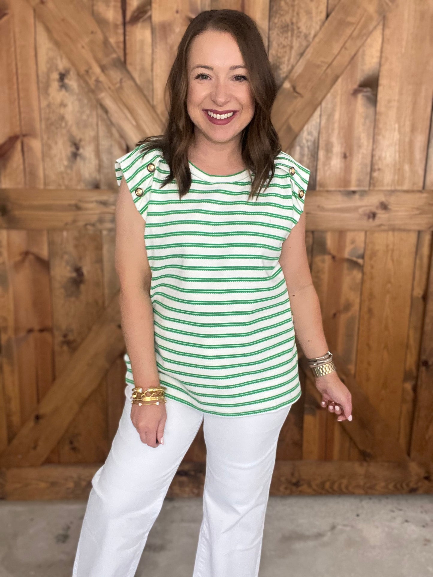 Seas The Day Top - Green