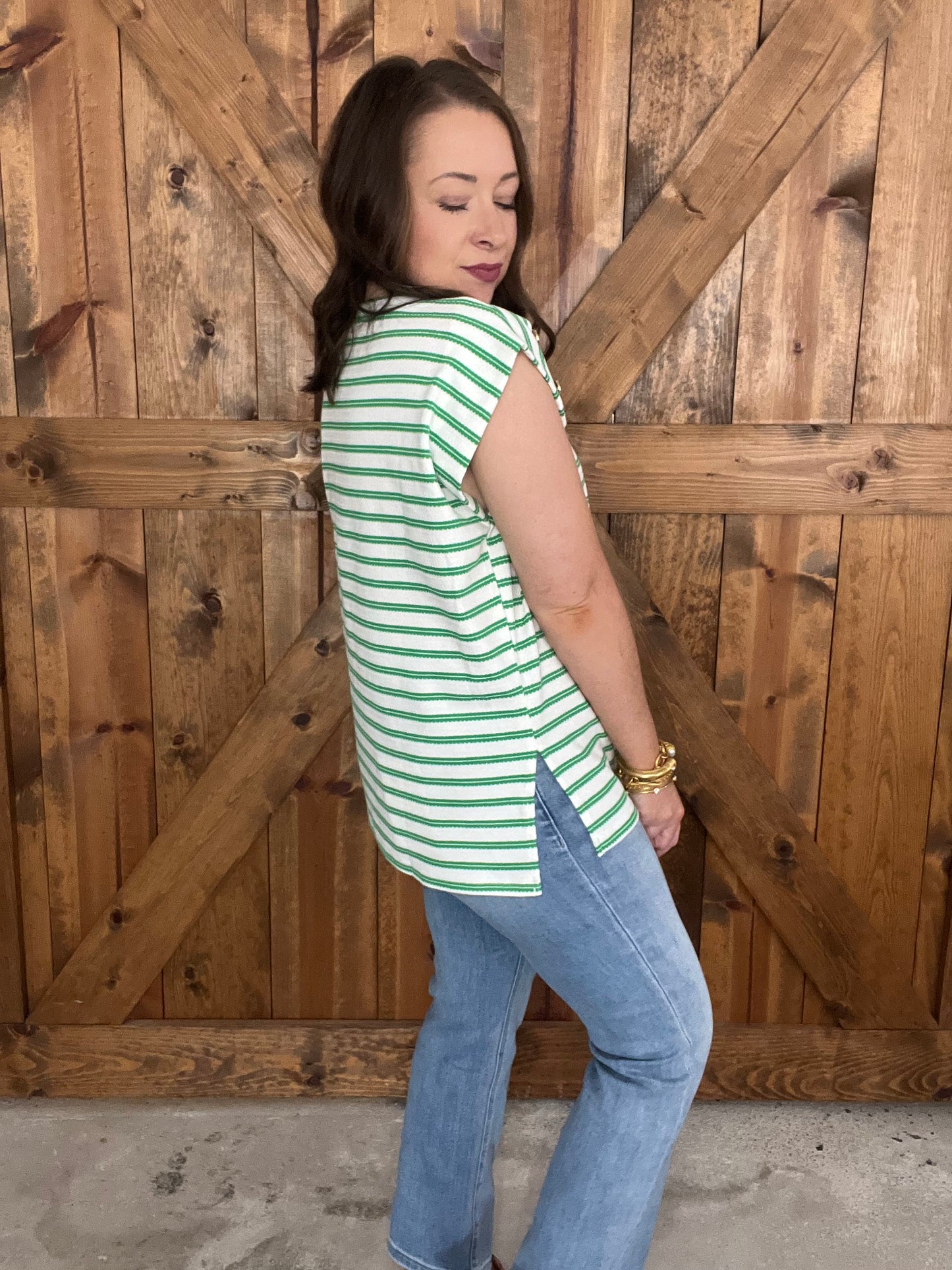 Seas The Day Top - Green