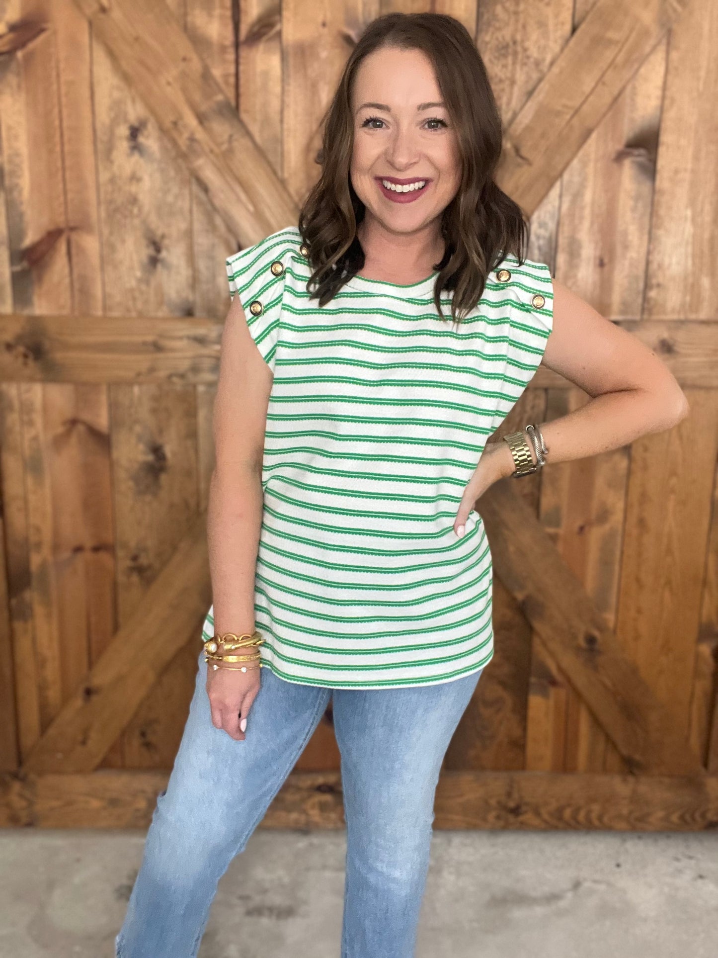 Seas The Day Top - Green