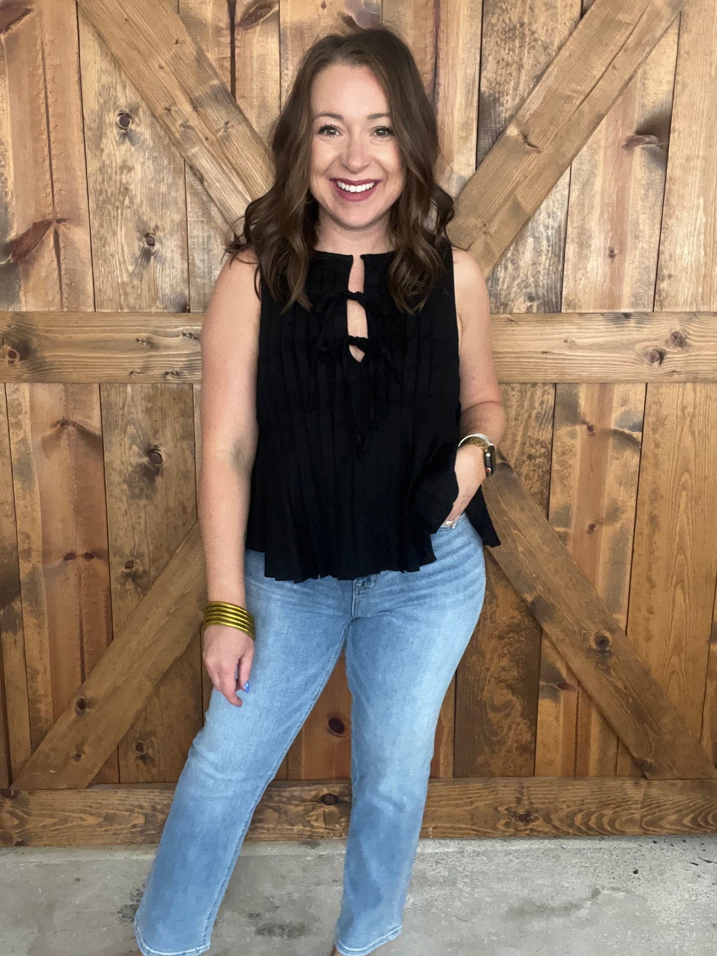 Date Night Top - Black