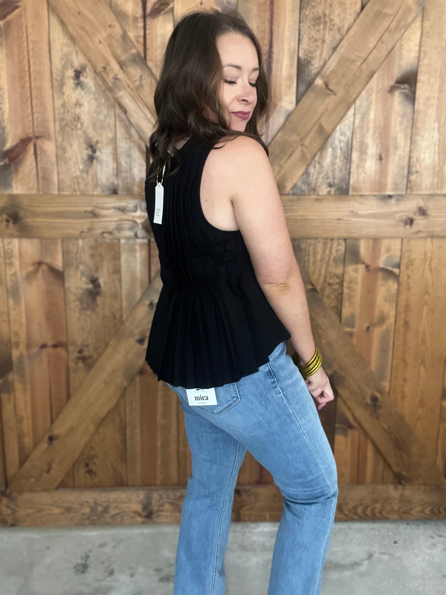 Date Night Top - Black